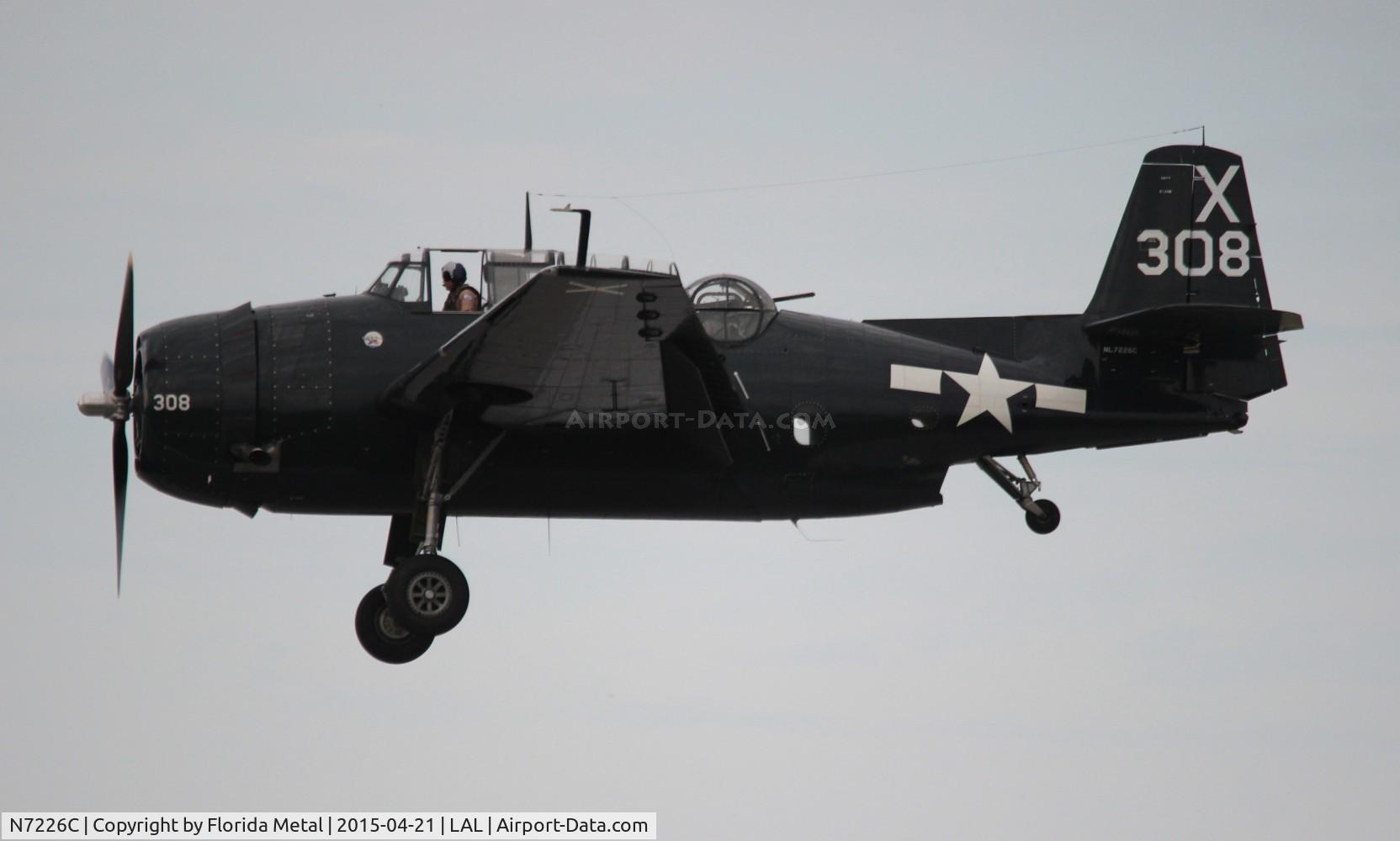 N7226C, Grumman TBM-3E Avenger C/N 85938, TBM-3E