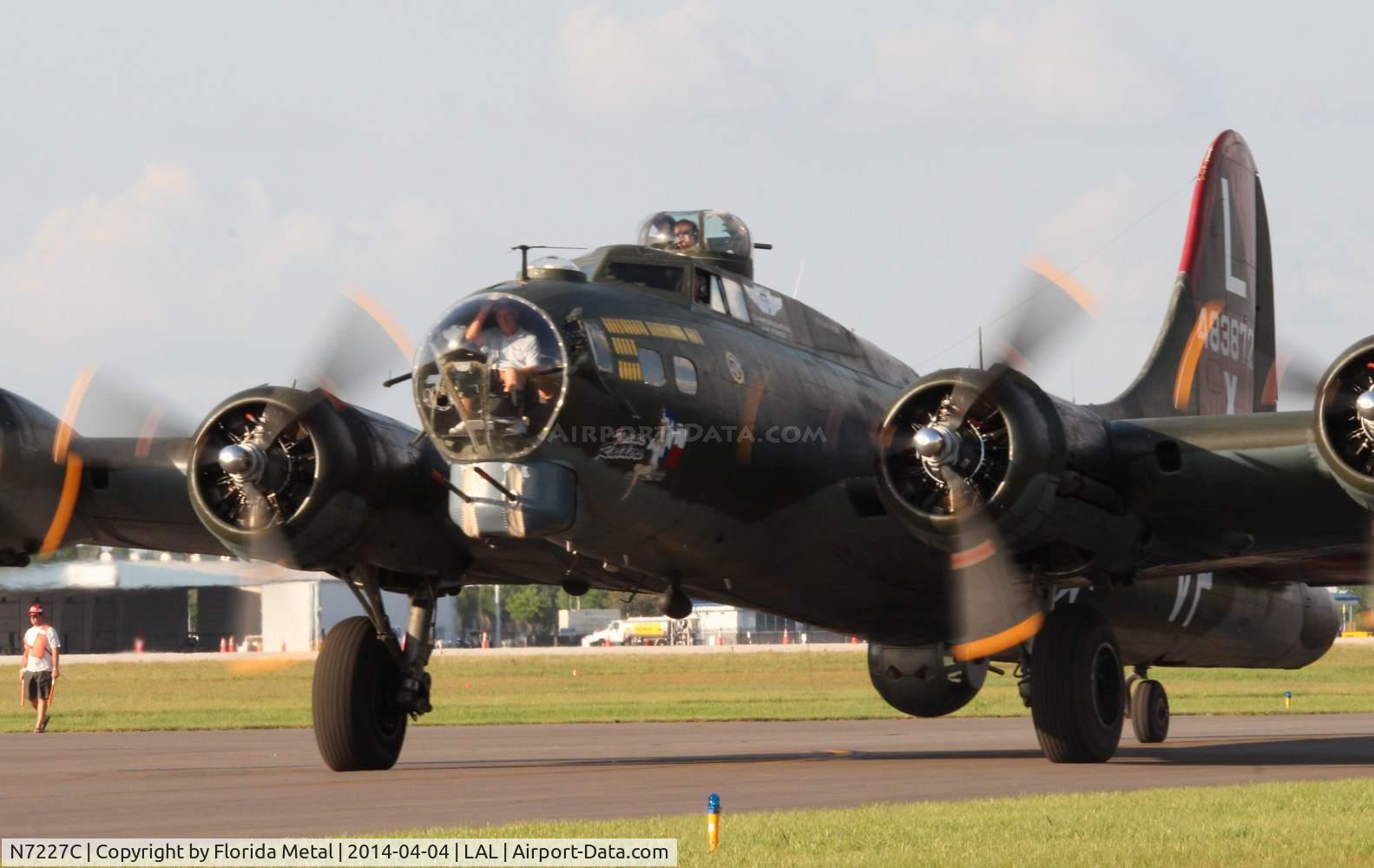 N7227C, 1944 Boeing B-17G Fortress C/N 32513, Texas Raiders