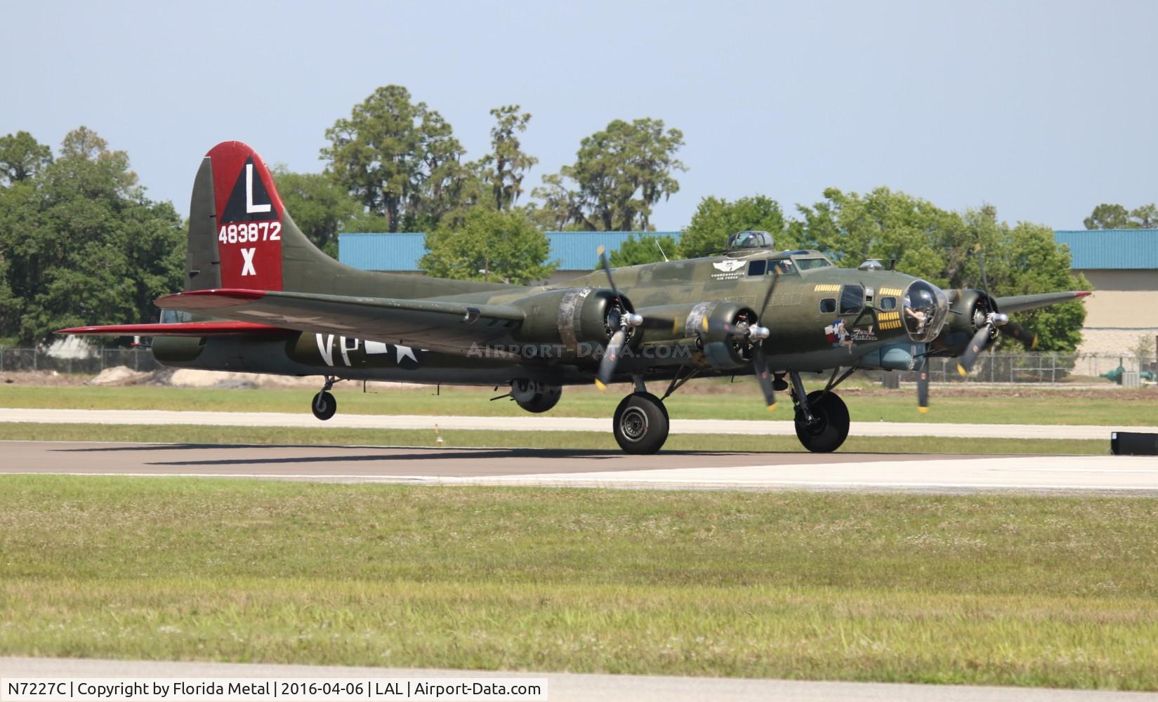 N7227C, 1944 Boeing B-17G Fortress C/N 32513, Texas Raiders