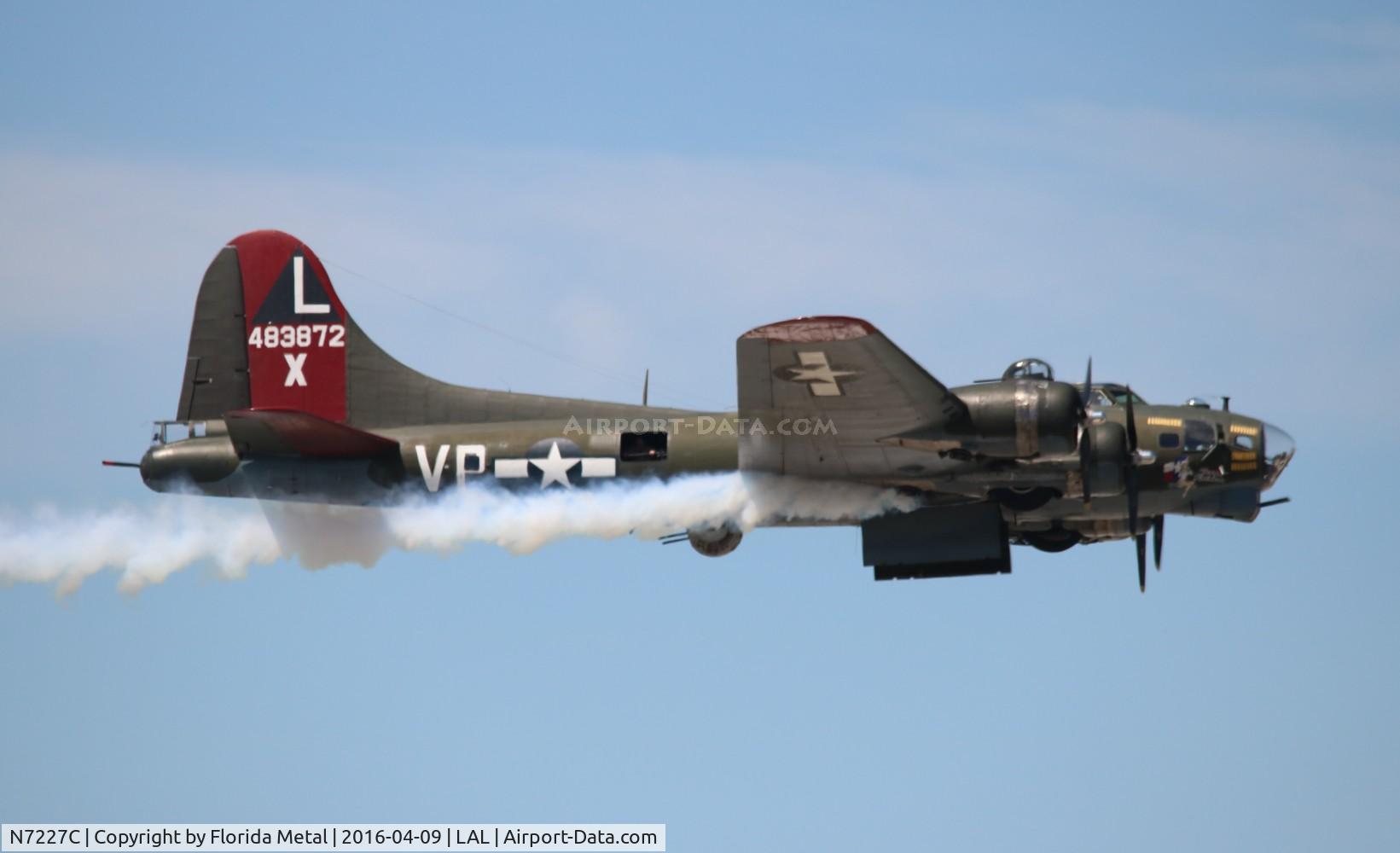 N7227C, 1944 Boeing B-17G Fortress C/N 32513, Texas Raiders