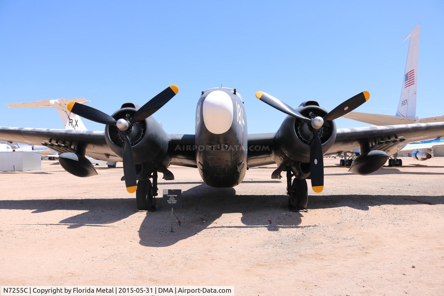 N7255C, 1945 Lockheed PV-2 Harpoon C/N 15-1223, PV-2 Harpoon