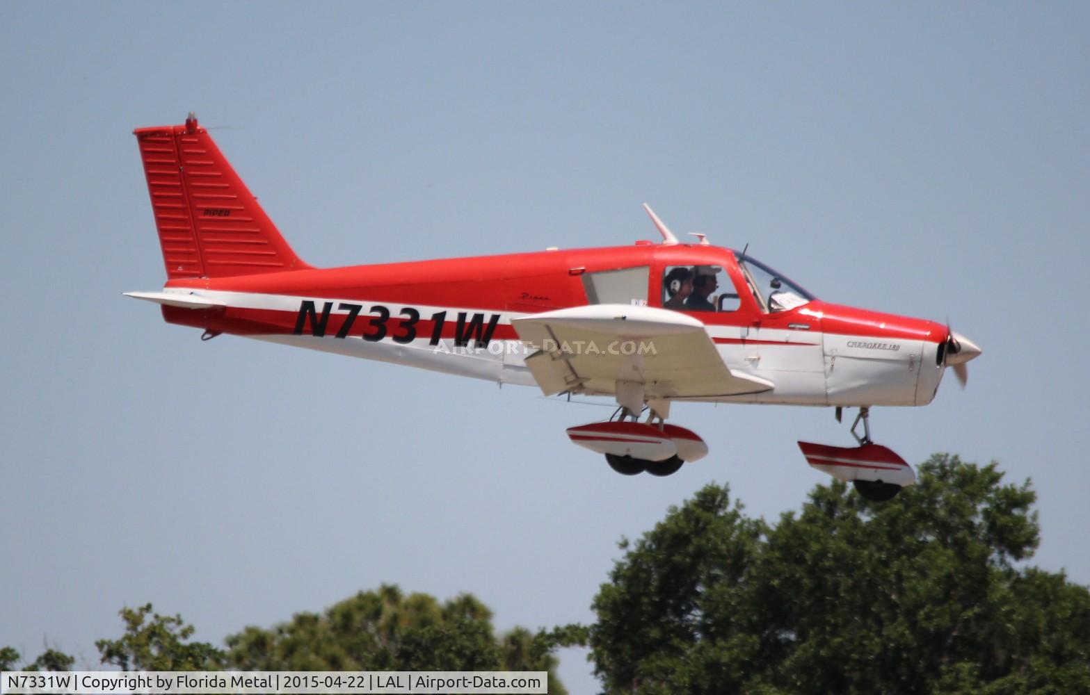 N7331W, 1963 Piper PA-28-180 C/N 28-1091, PA-28-180