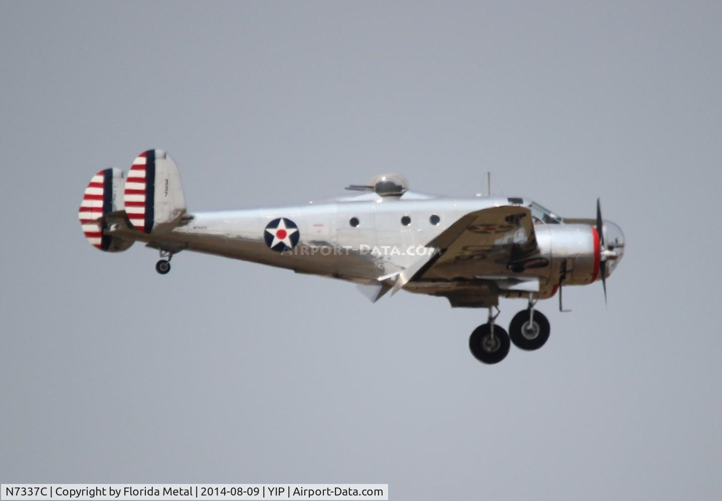 N7337C, 1943 Beech AT-11 Kansan C/N 4597, AT-11
