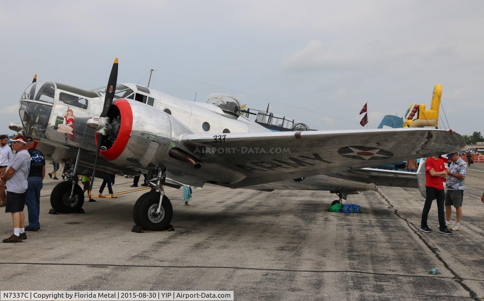 N7337C, 1943 Beech AT-11 Kansan C/N 4597, AT-11