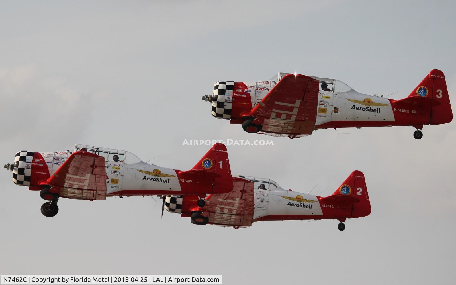 N7462C, North American AT-6B Texan C/N 121-43211, Aeroshell