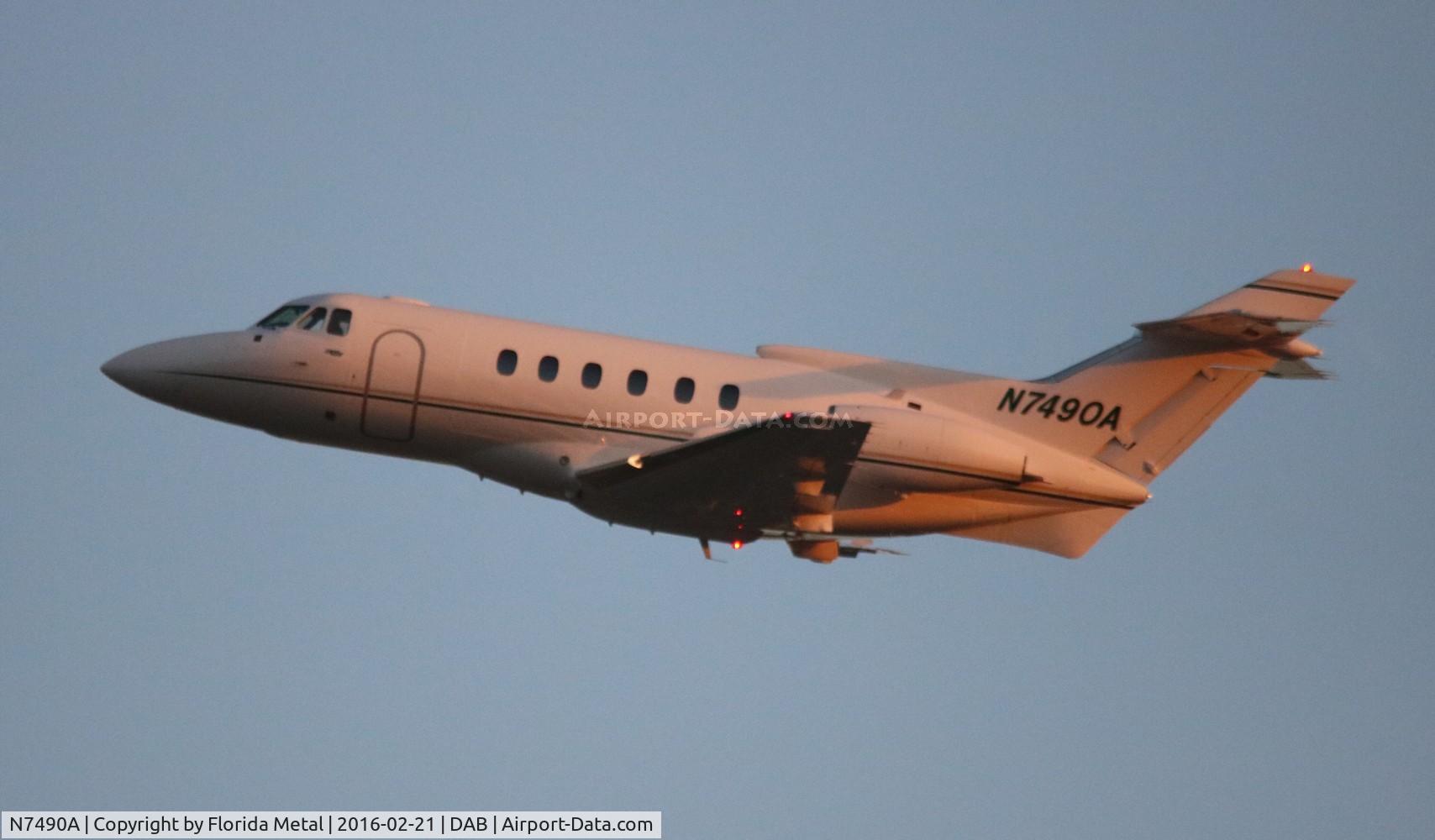 N7490A, 1982 British Aerospace HS.125-700A C/N NA0320, HS-700A