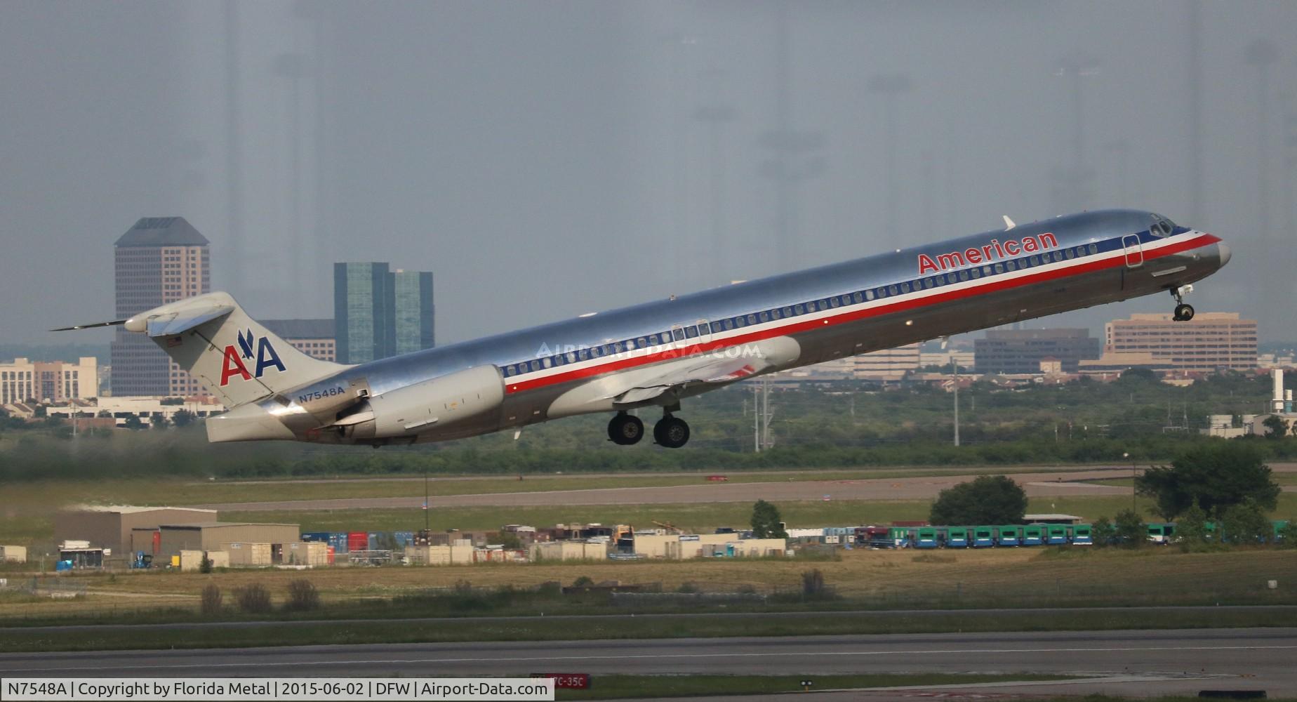N7548A, 1991 McDonnell Douglas MD-82 (DC-9-82) C/N 53030, American