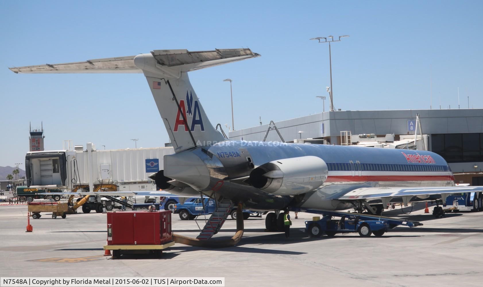 N7548A, 1991 McDonnell Douglas MD-82 (DC-9-82) C/N 53030, American