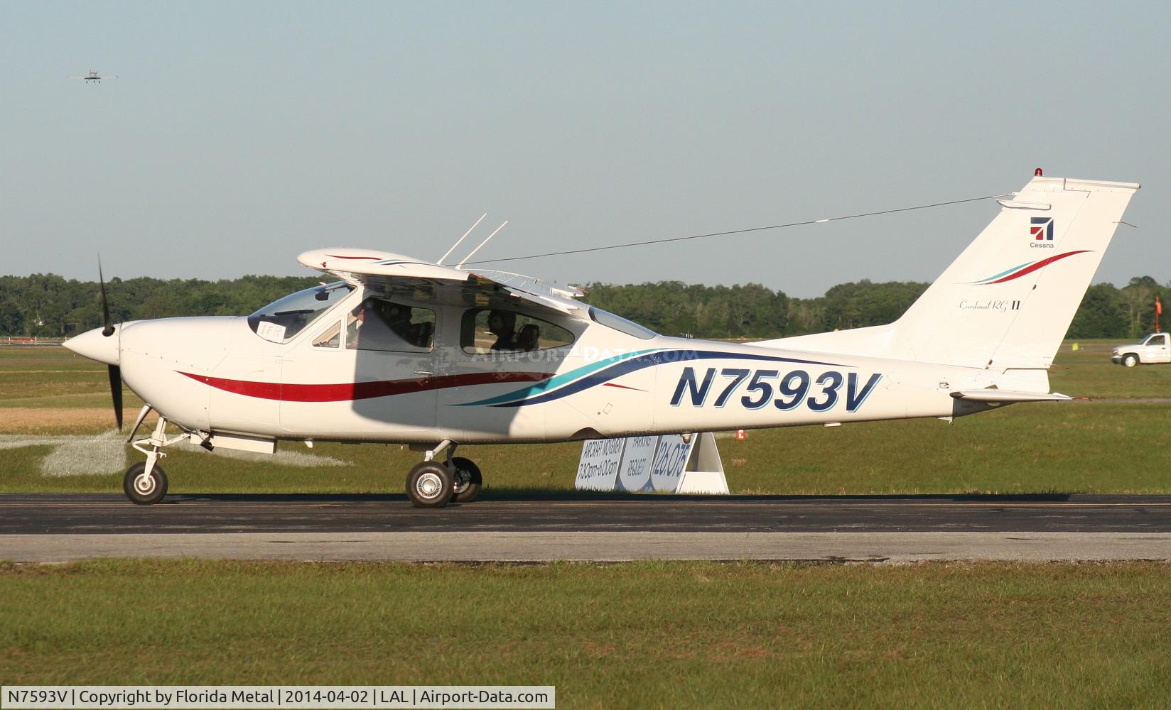 N7593V, 1976 Cessna 177RG Cardinal C/N 177RG0884, Cessna 177RG