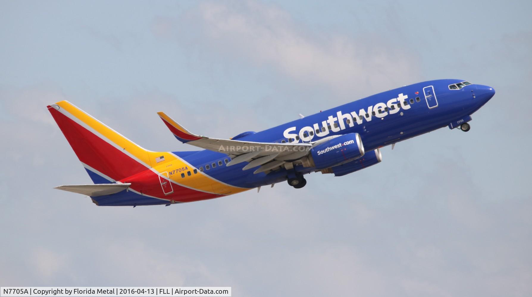 N7705A, 2004 Boeing 737-76N C/N 32741, Southwest