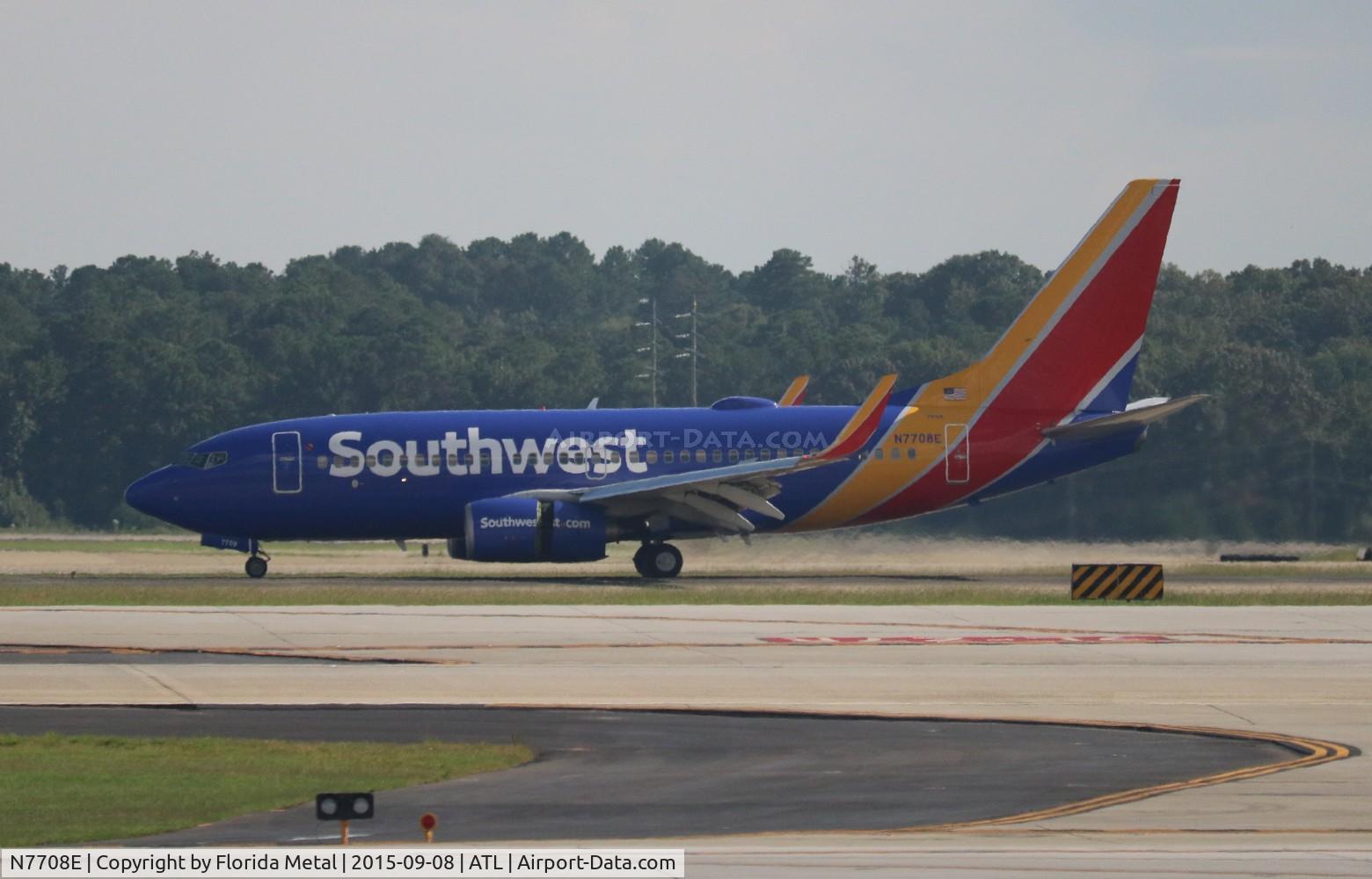 N7708E, 2004 Boeing 737-76N C/N 32652, Southwest