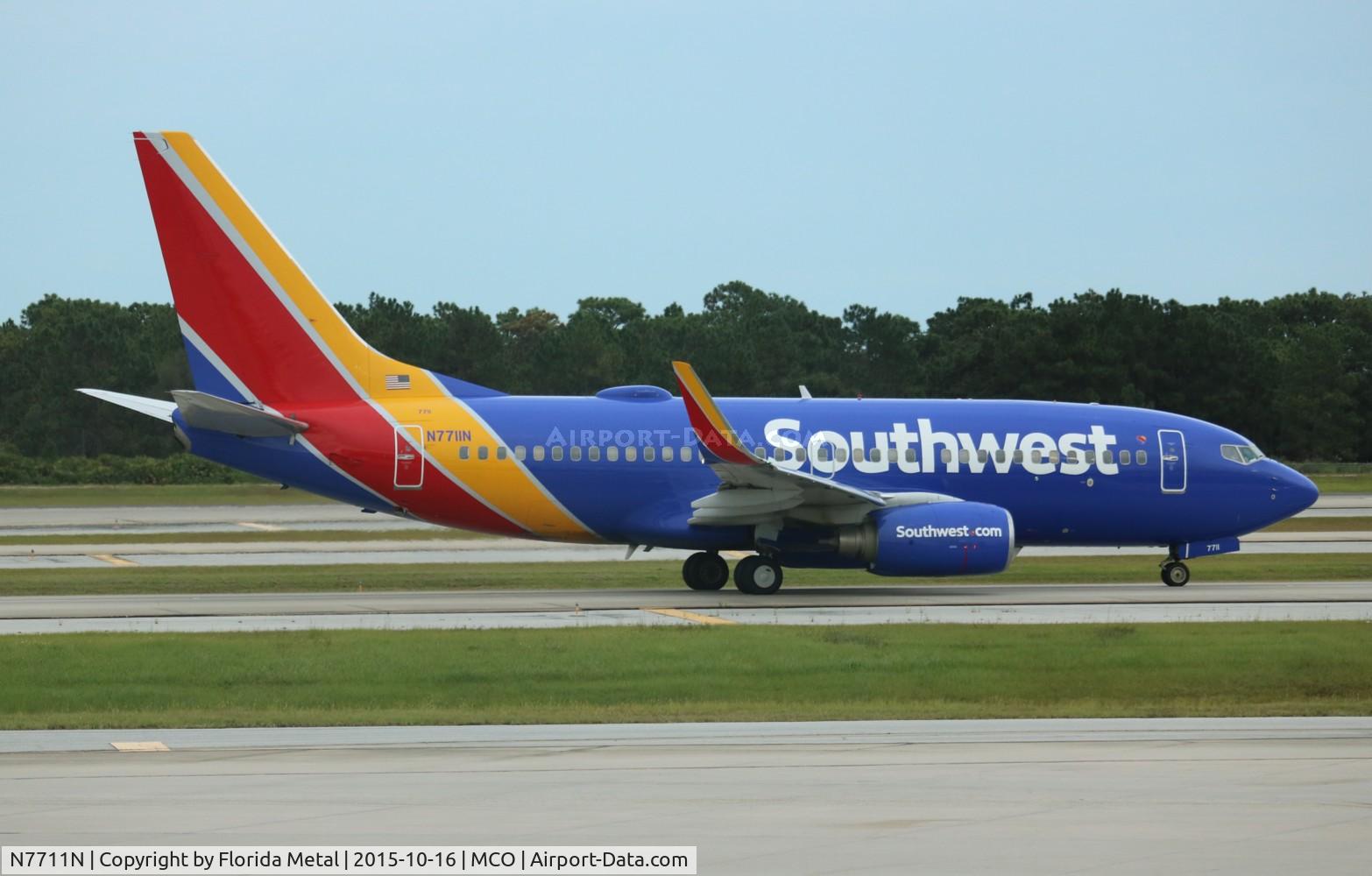 N7711N, 2005 Boeing 737-76N C/N 32657, Southwest