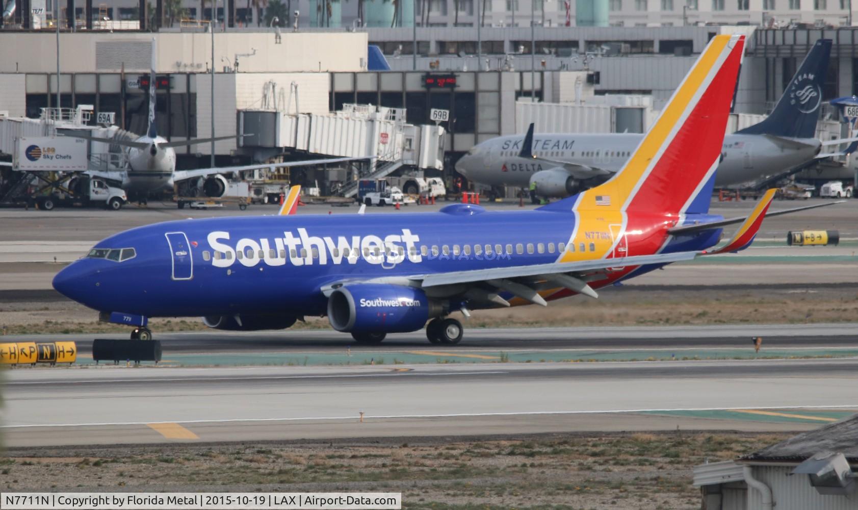 N7711N, 2005 Boeing 737-76N C/N 32657, Southwest