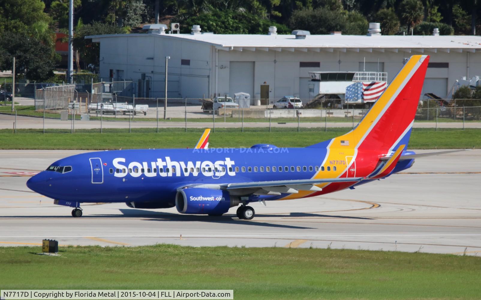 N7717D, 2005 Boeing 737-76N C/N 32664, Southwest