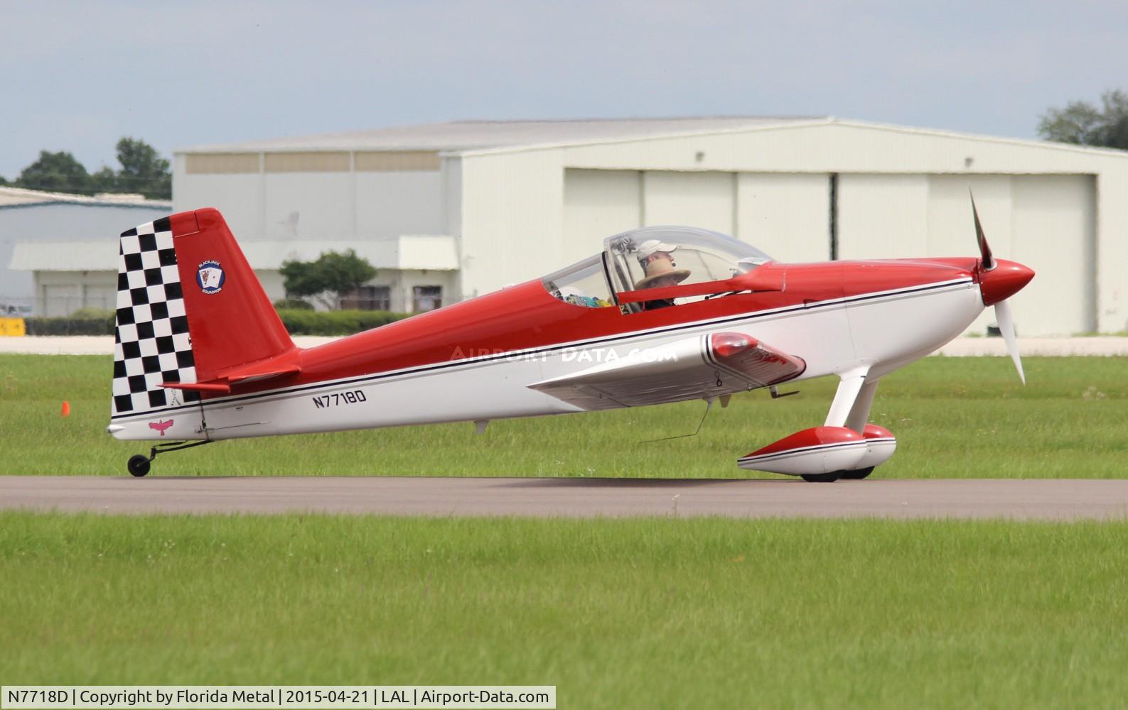 N7718D, 2010 Vans RV-7 C/N 73442, Vans RV-7