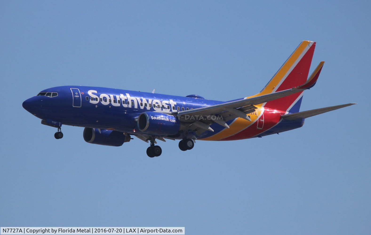 N7727A, 2006 Boeing 737-76N C/N 32673, Southwest