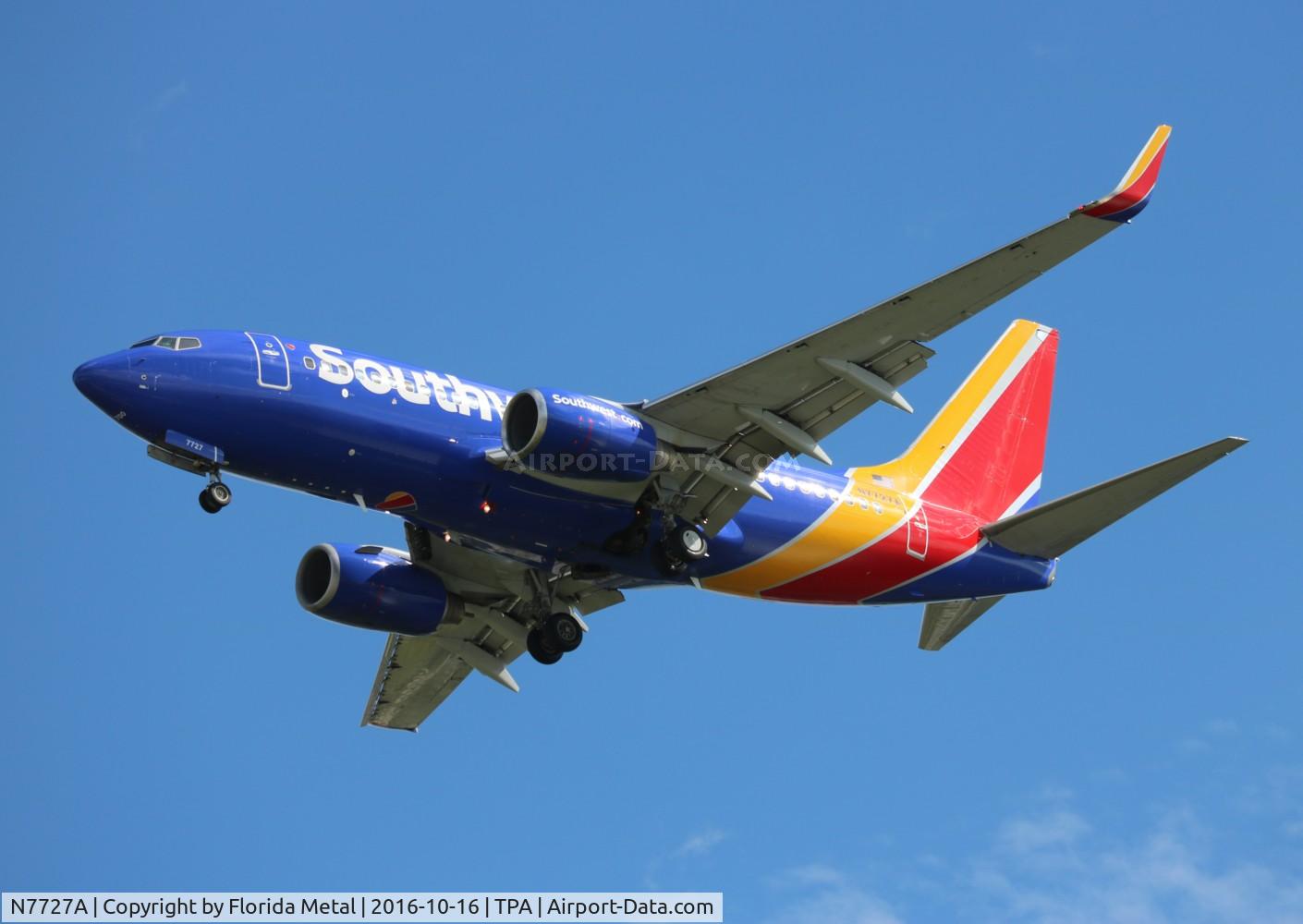 N7727A, 2006 Boeing 737-76N C/N 32673, Southwest