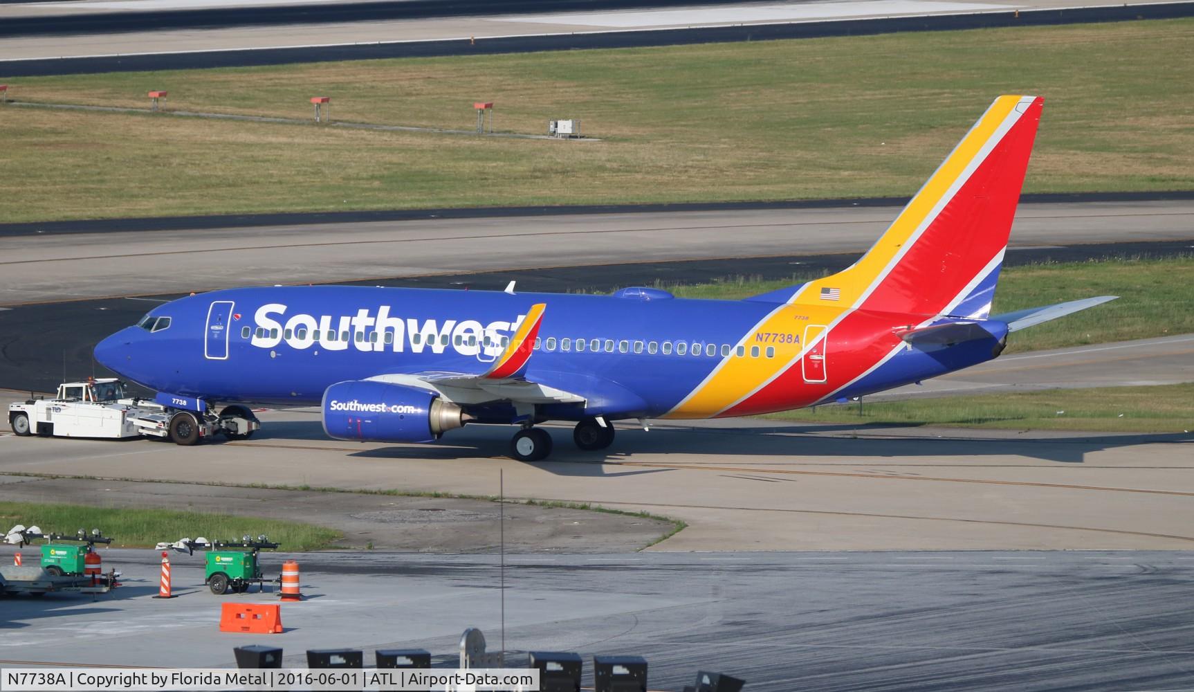 N7738A, 2006 Boeing 737-7BD C/N 33930, Souhwest