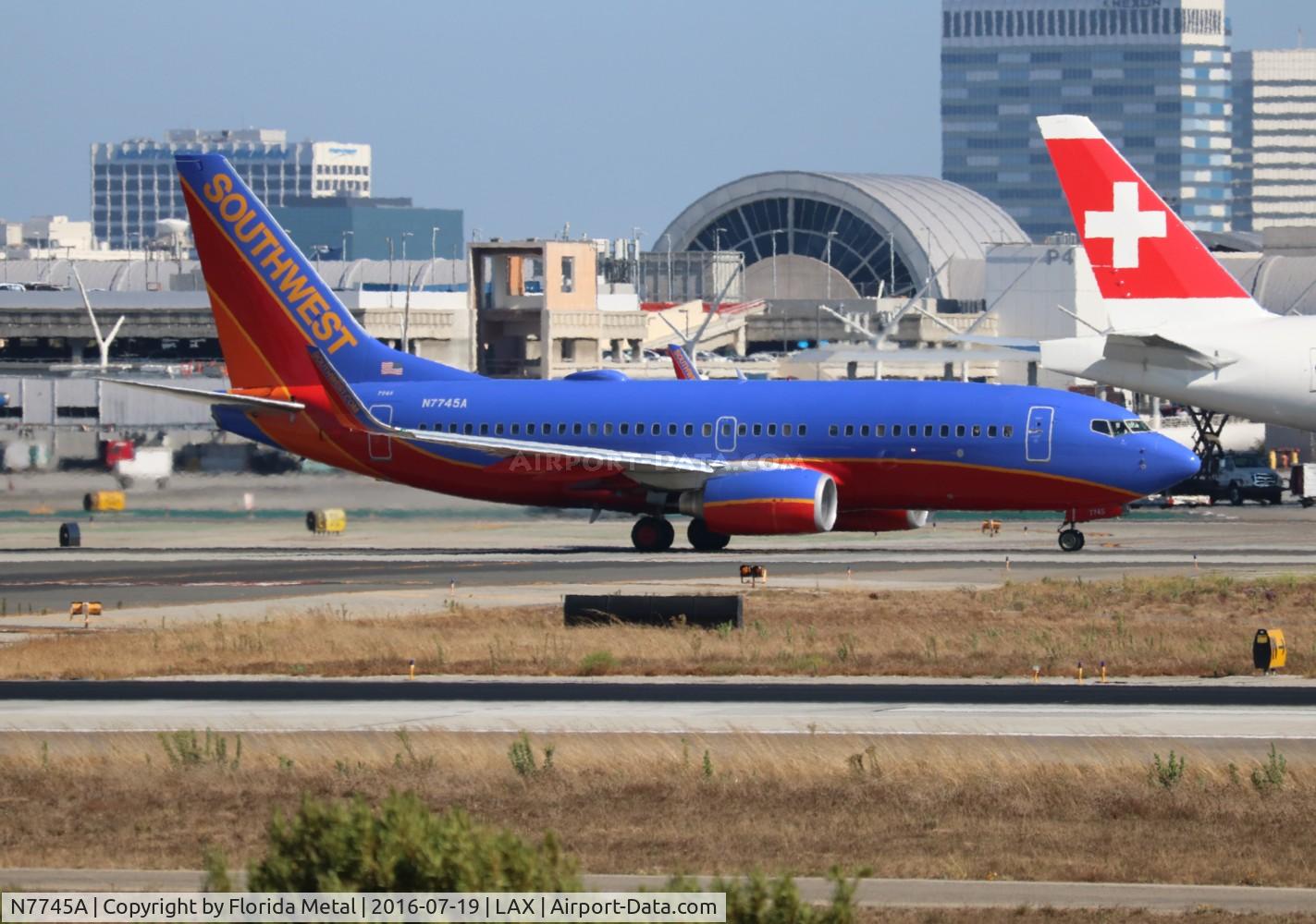 N7745A, 2007 Boeing 737-7BD C/N 33933, Southwest
