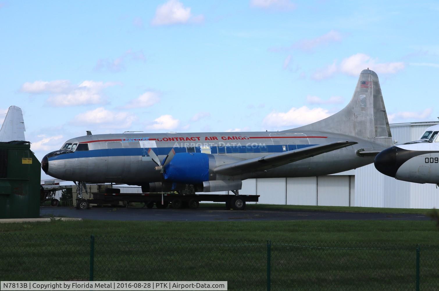 N7813B, 1991 Convair 340 C/N 265, Convair 340