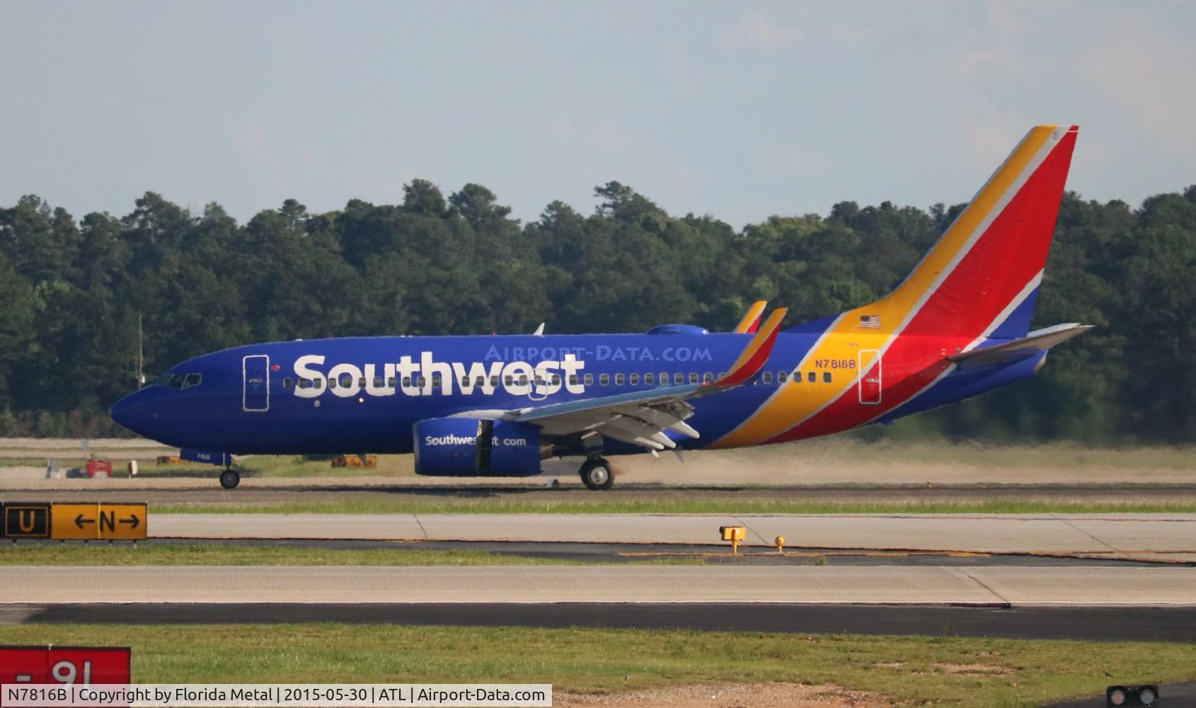 N7816B, 1999 Boeing 737-7L9 C/N 28009, Southwest