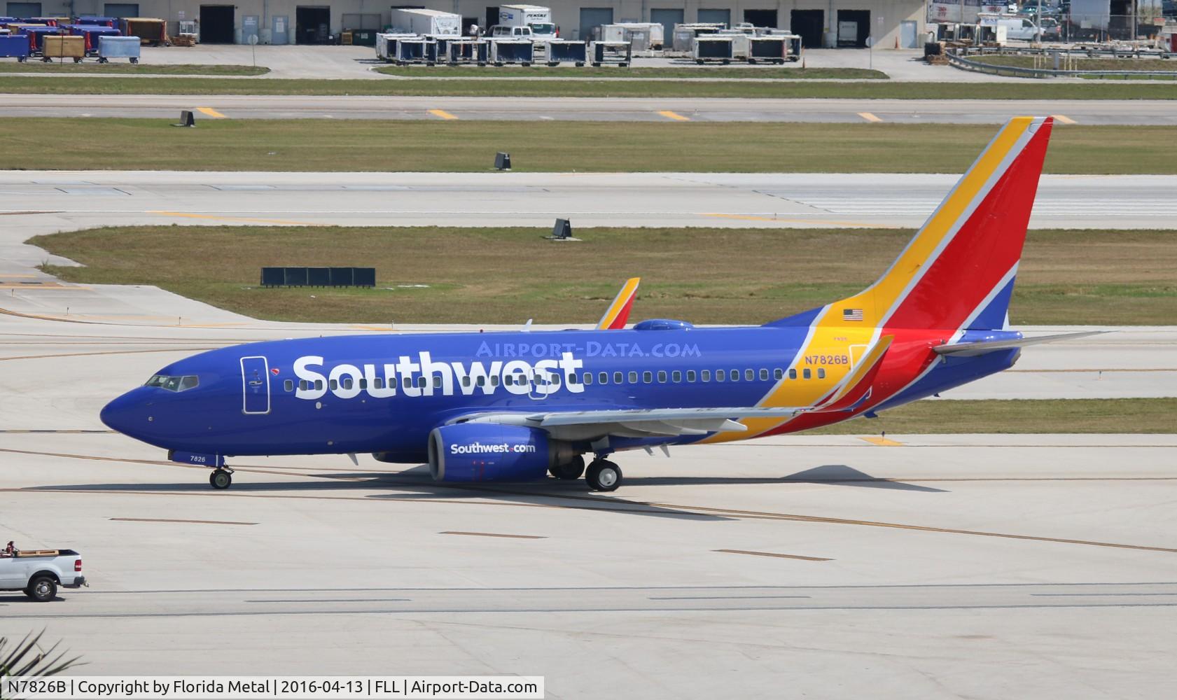 N7826B, 2003 Boeing 737-79P C/N 30035, Southwest