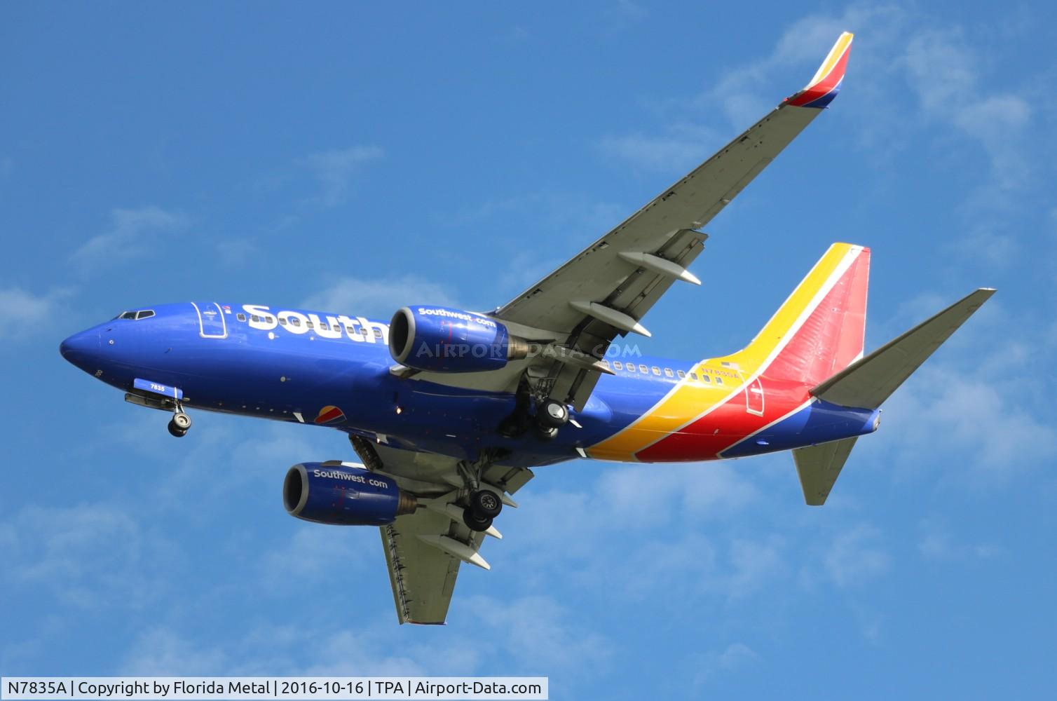 N7835A, 2005 Boeing 737-752 C/N 34294, Southwest