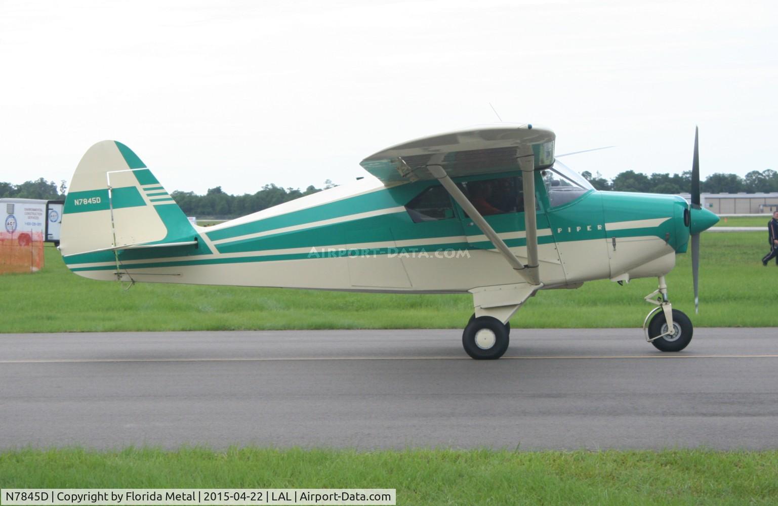 N7845D, 1957 Piper PA-22-150 Tri-Pacer C/N 22-5495, Tri Pacer
