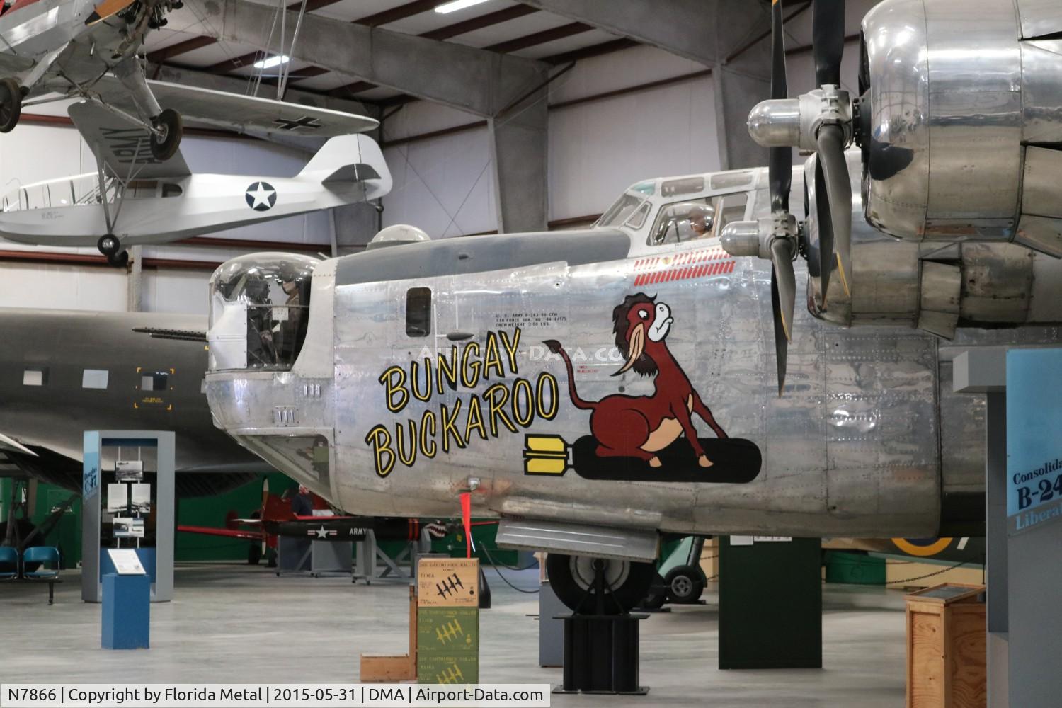 N7866, Convair B-24J C/N 44-44175, Bungay Buckaroo