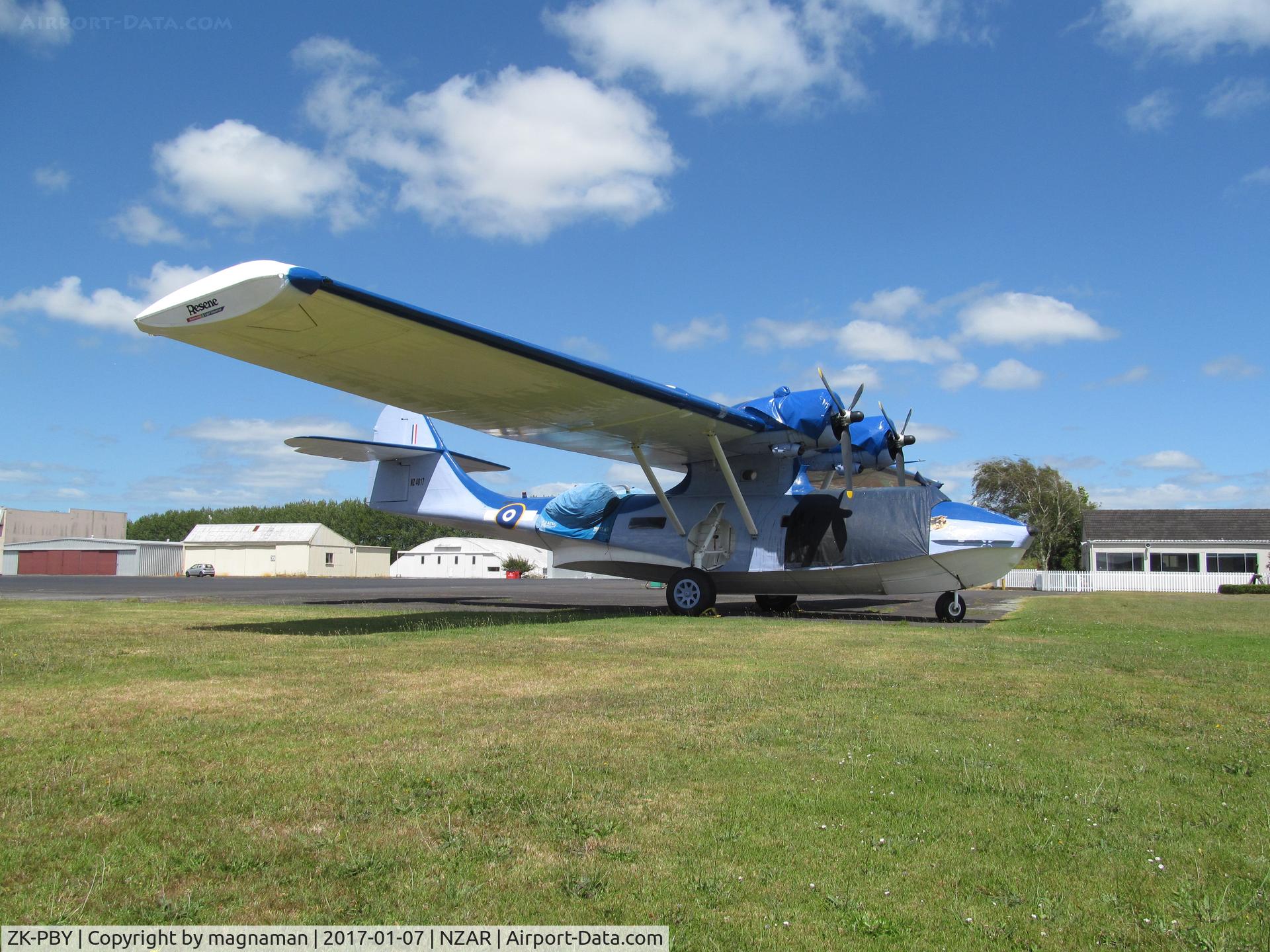 ZK-PBY, Consolidated Vultee PBY-5A Catalina C/N CV-357, lovely aircraft - also wears NZ4017