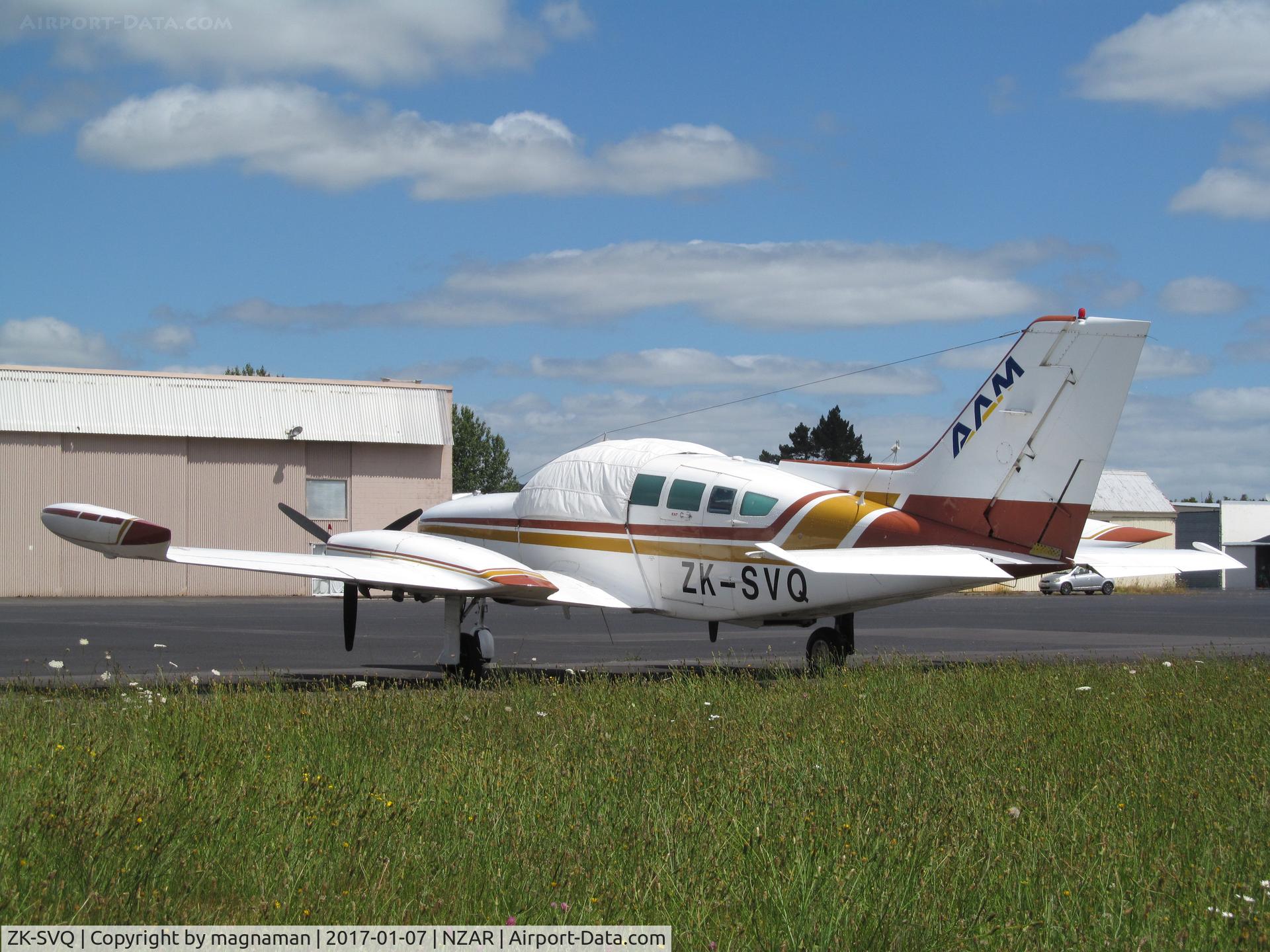 ZK-SVQ, 1975 Cessna 402B Businessliner C/N 402B0601, ex VH-SVQ