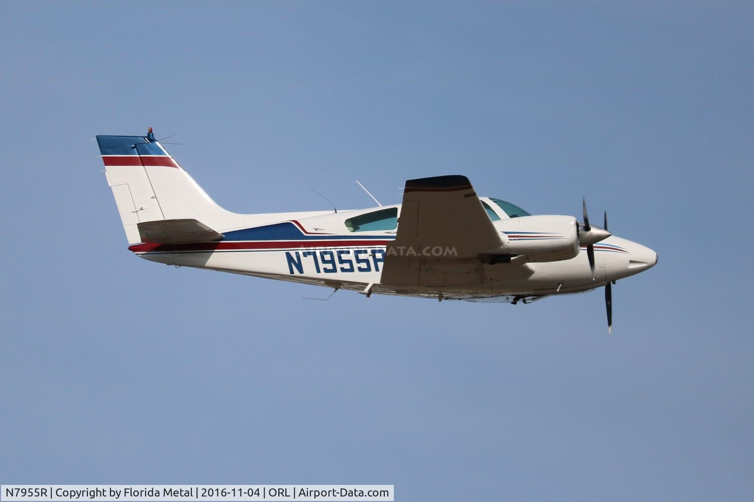 N7955R, 1969 Beech 95-B55 (T42A) Baron C/N TC-1234, Baron 55