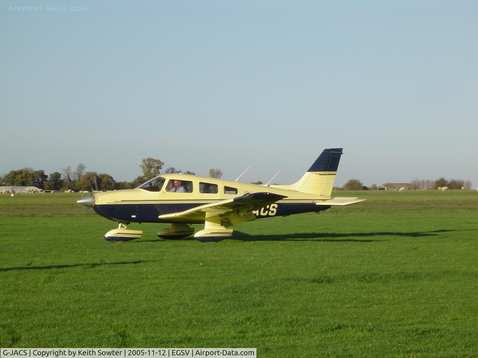G-JACS, 1997 Piper PA-28-181 Cherokee Archer II C/N 28-43078, Flyin visitor