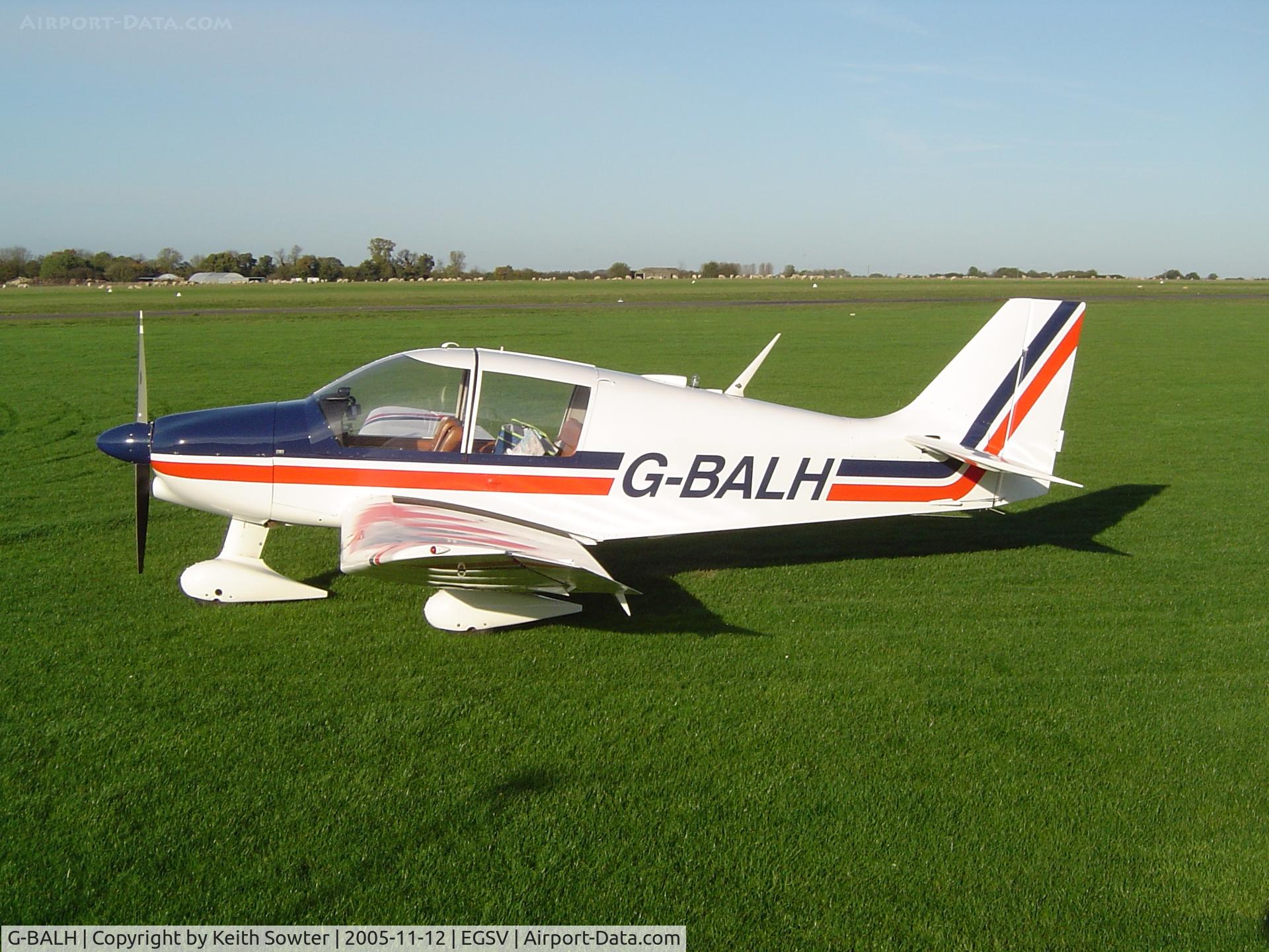 G-BALH, 1972 Robin DR-400-140B Major C/N 766, Flyin visitor