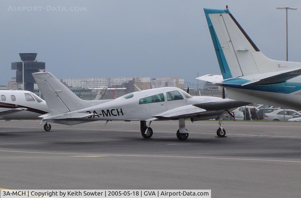 3A-MCH, Cessna 310R C/N 310R0128, Geneva airport