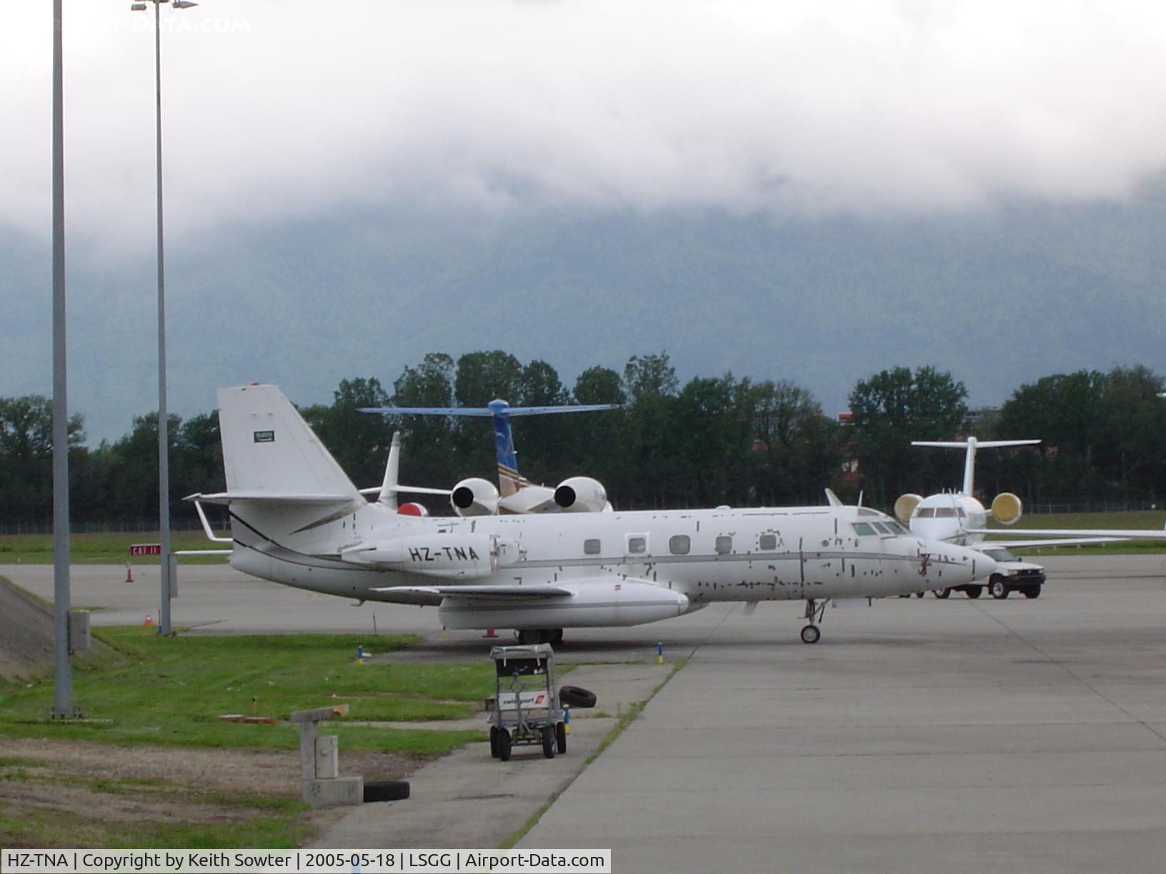HZ-TNA, 1968 Lockheed L-1329 Jetstar 731 C/N 5120, Geneva airport