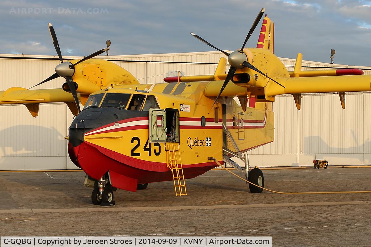 C-GQBG, 1996 Canadair CL-215-6B11 CL-415 C/N 2022, at Van Nuys Airport
