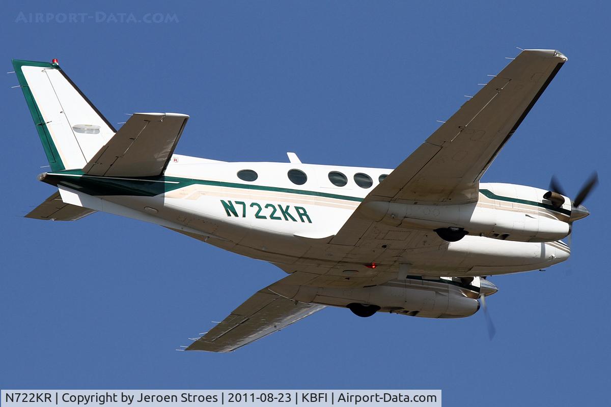 N722KR, 1984 Beech C90A King Air C/N LJ-1065, kbfi
