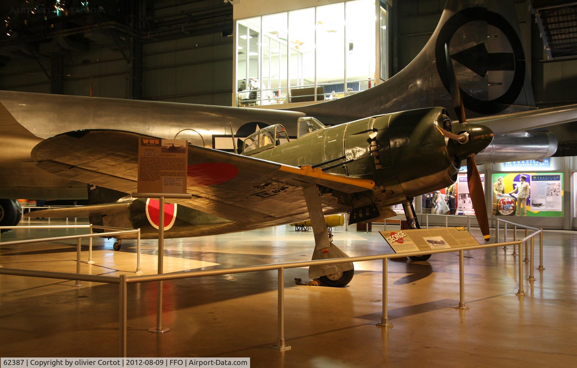 62387, Kawanishi N1K2-J Shiden Kai C/N 5312, ultra rare jap fighter in Dayton, OH