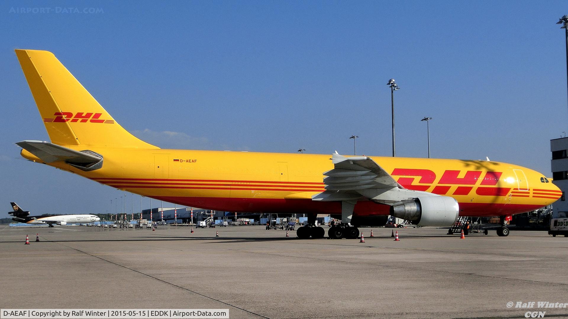 D-AEAF, 2002 Airbus A300B4-622R(F) C/N 836, Airbus A300B4-622RF - EAT Leipzig DHL - D-AEAF - 15.05.2015 - CGN