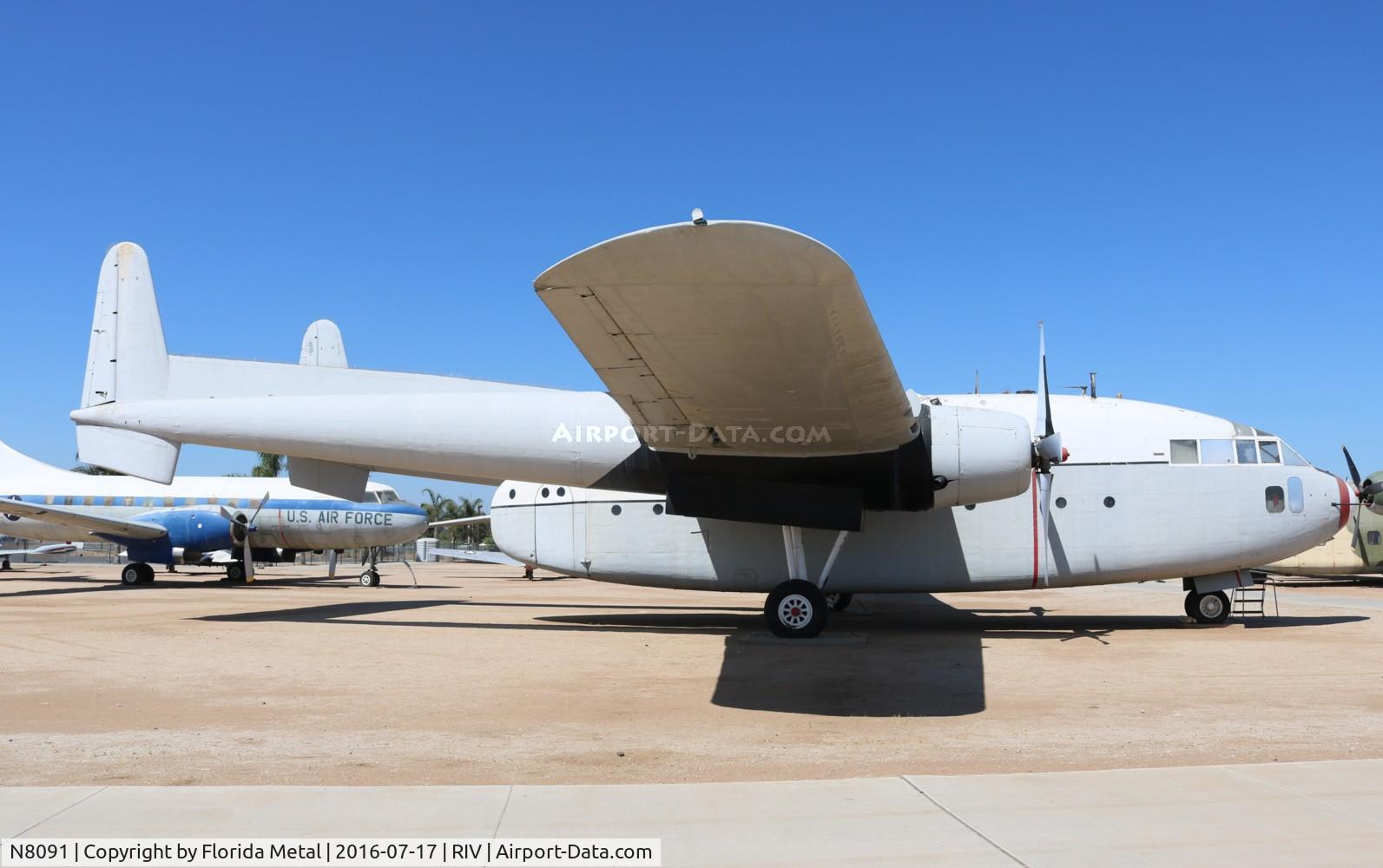 N8091, Fairchild C-119G Flying Boxcar C/N 10906, C-119 Flying Boxcar
