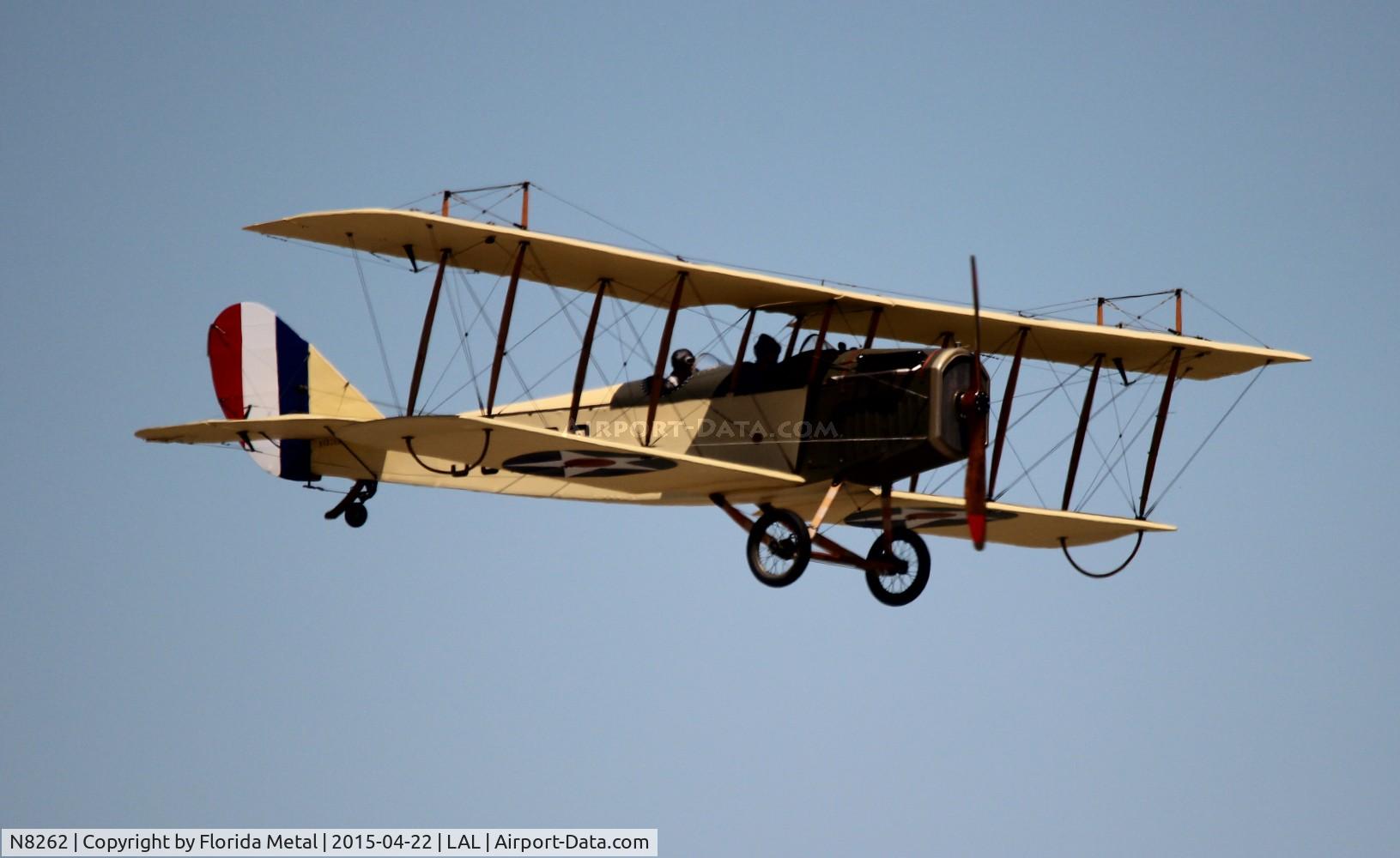 N8262, 2013 Curtiss JN-4D Jenny 2/3 Scale Replica C/N WC001, Jenny Replica