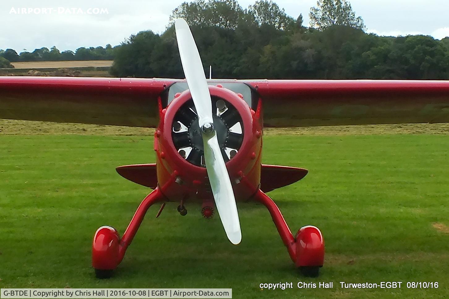 G-BTDE, 1940 Cessna C-165 Airmaster C/N 551, at Turweston