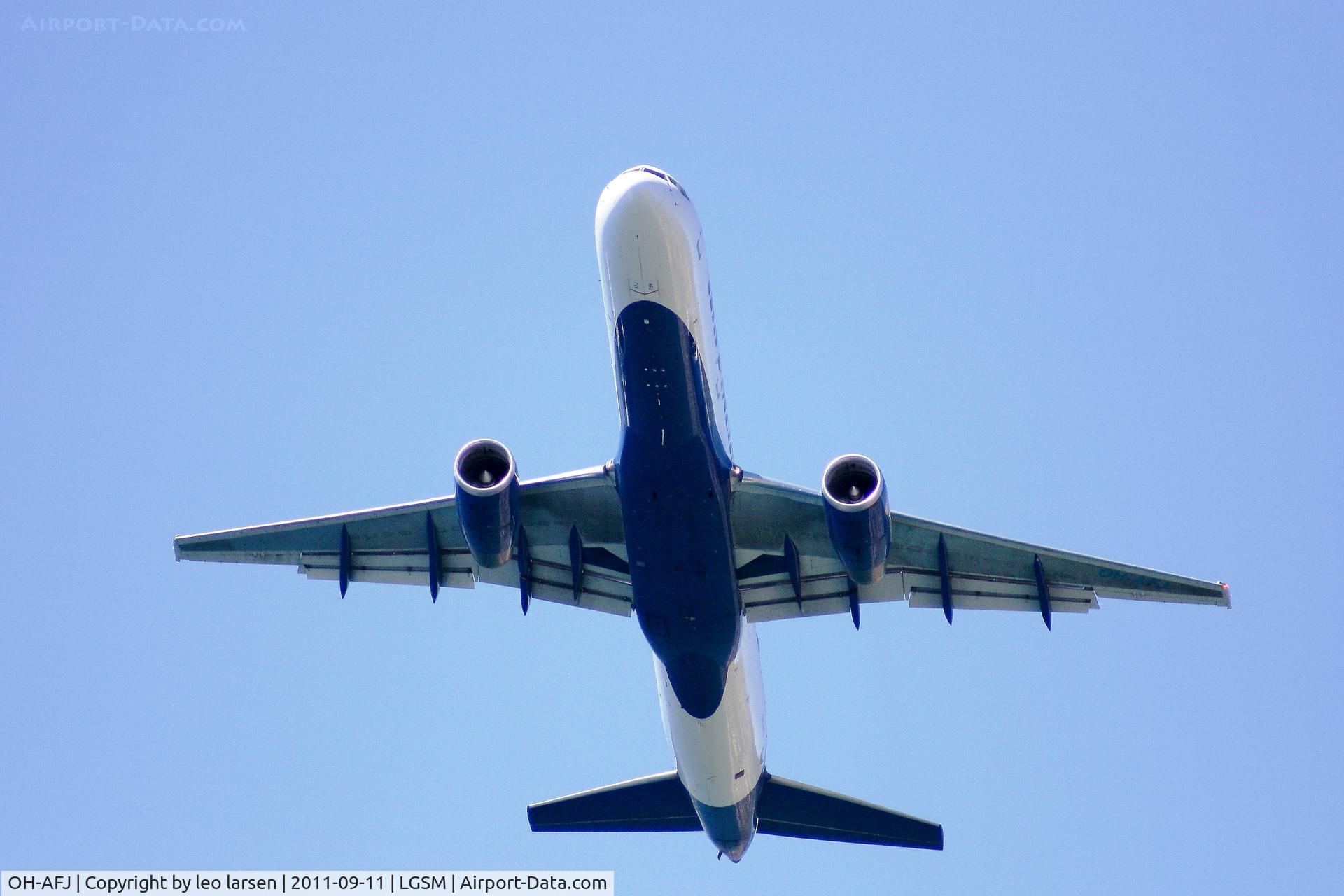 OH-AFJ, 1994 Boeing 757-28A C/N 26269, Samos 11.9.11