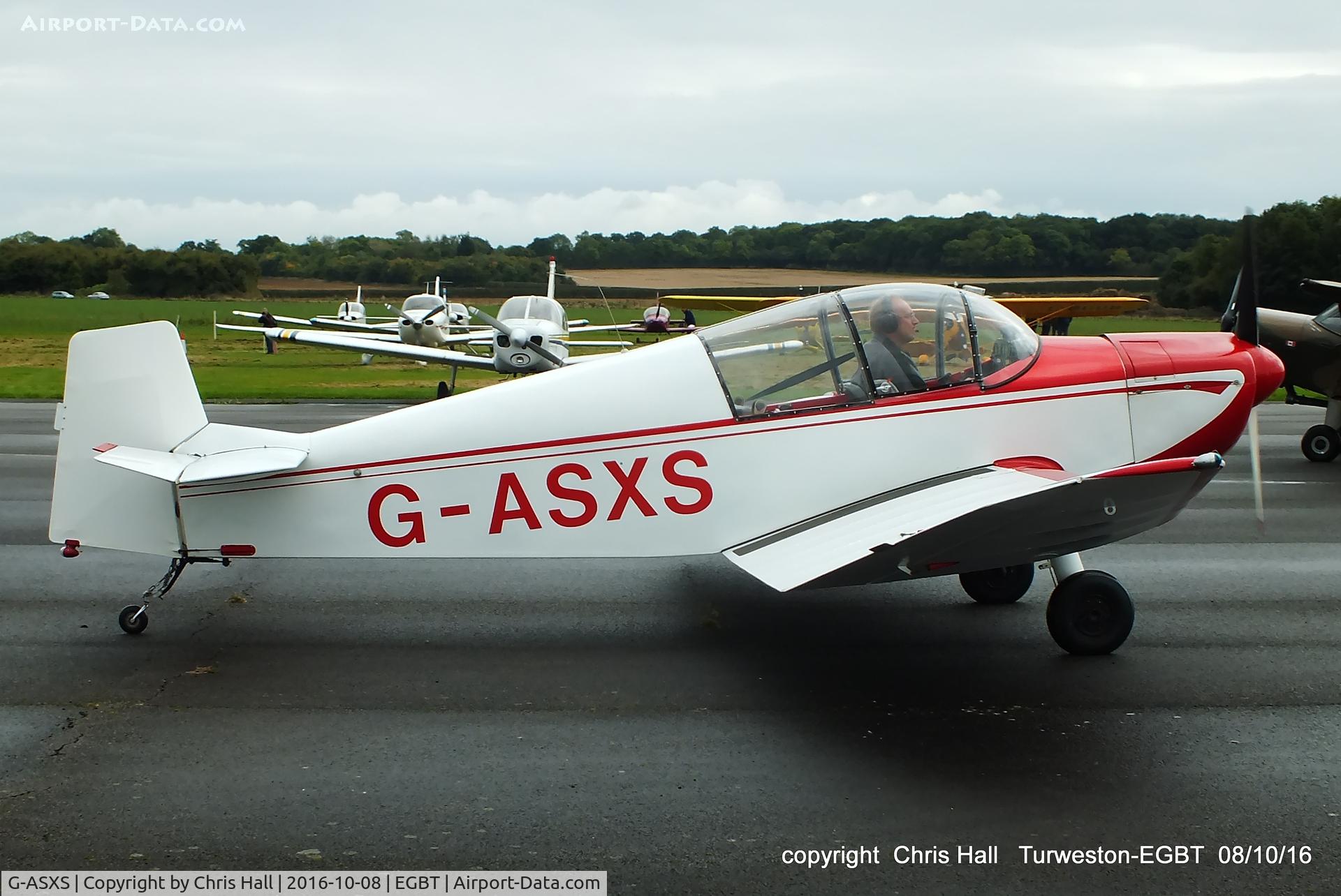 G-ASXS, 1960 SAN Jodel DR-1050 Ambassadeur C/N 133, at Turweston