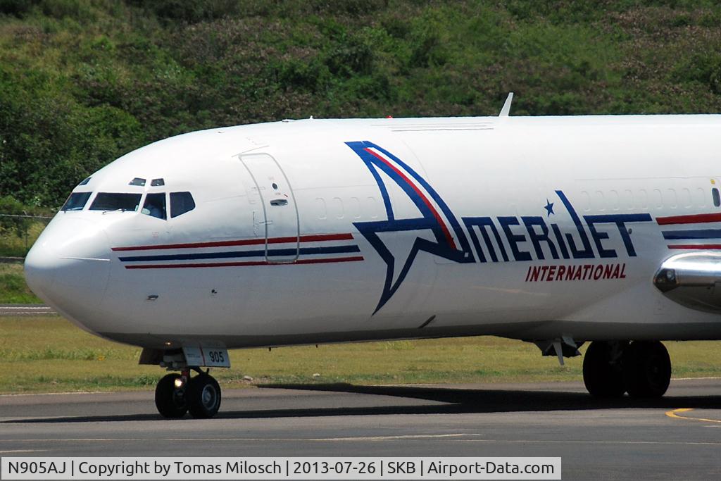 N905AJ, 1980 Boeing 727-231 C/N 21989, 
