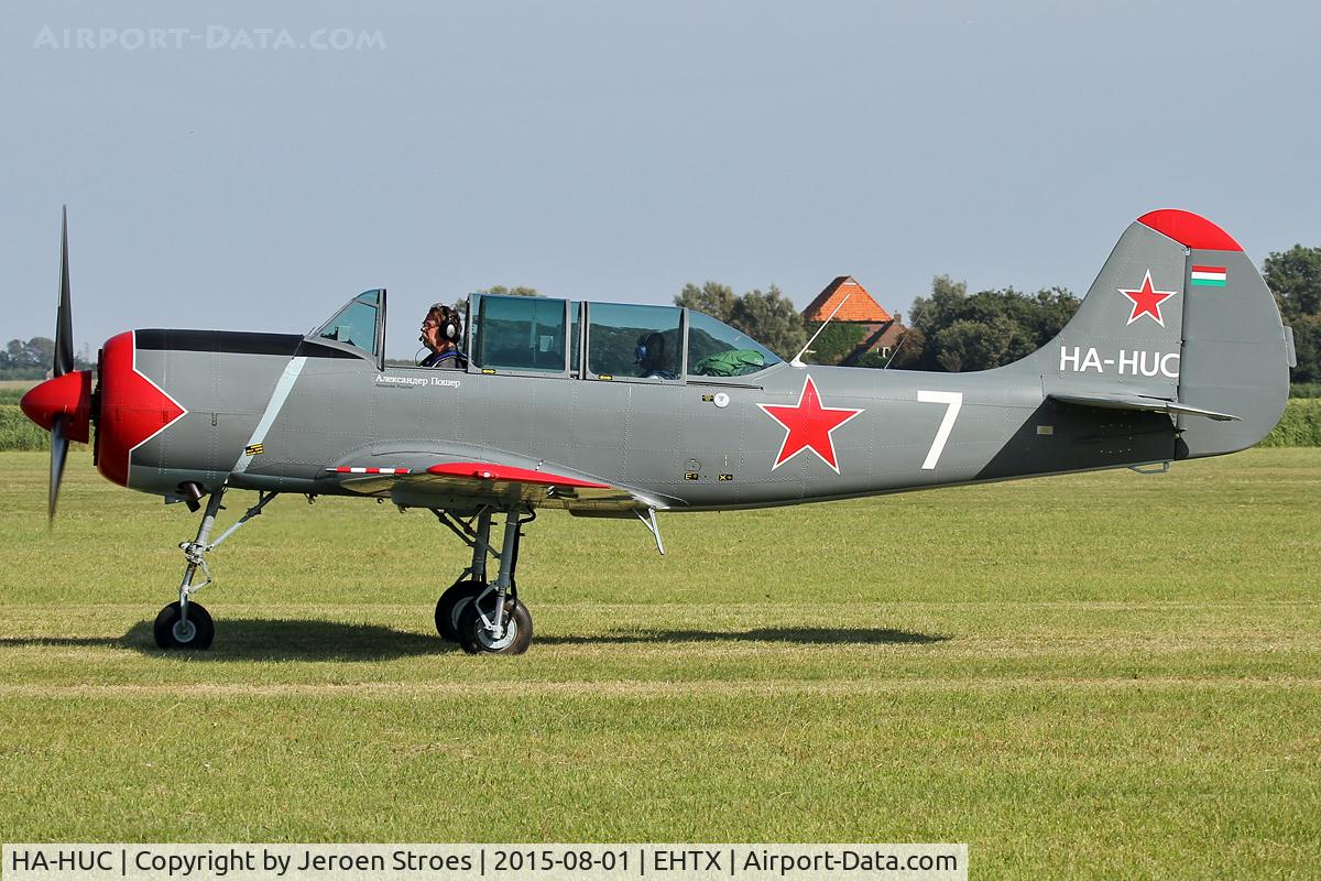HA-HUC, Bacau Yak-52 C/N 855509, texel
