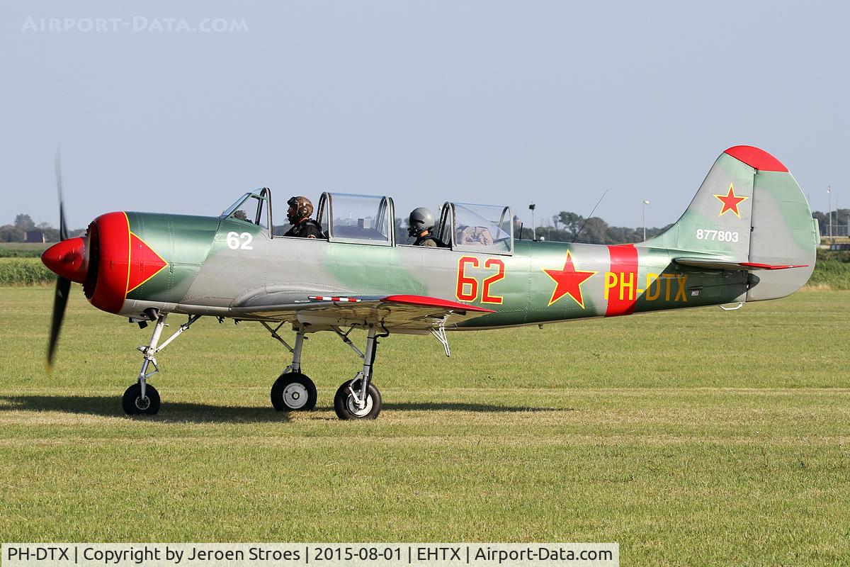 PH-DTX, 1987 Yakovlev Yak-52 C/N 877803, Texel Air Show
