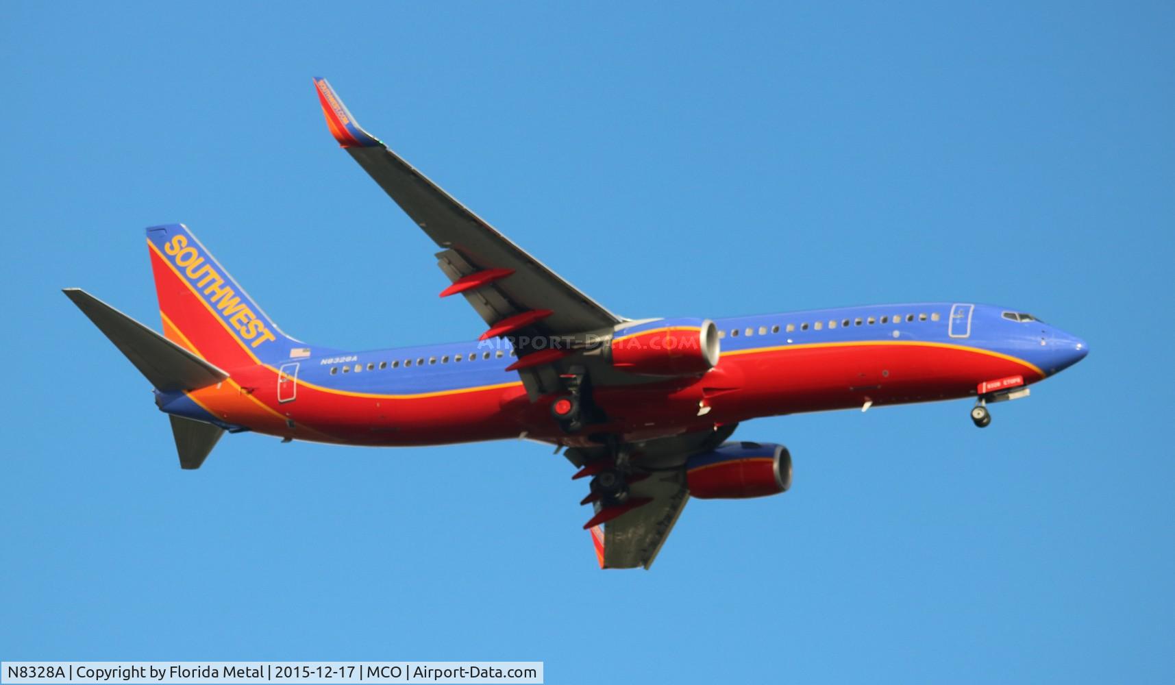 N8328A, 2012 Boeing 737-8H4 C/N 38818, Southwest