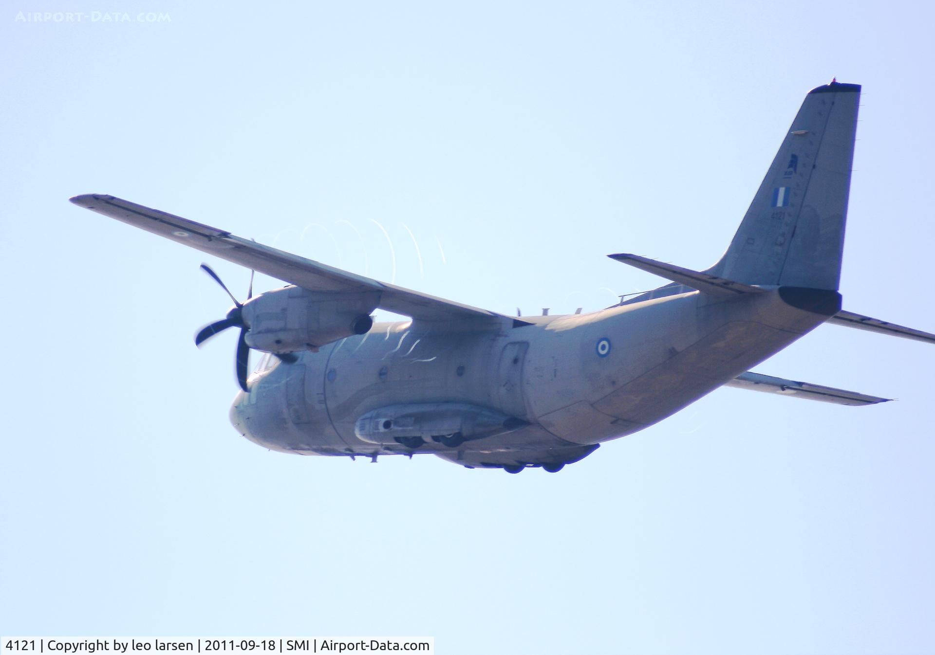 4121, 2008 Alenia C-27J Spartan C/N 4121/HA004, Samos 18.9.11